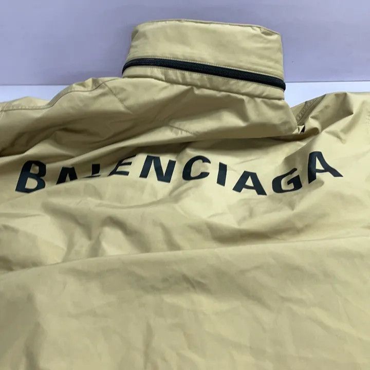 Balenciaga Balenciaga Logo Print Hooded Jacket 0079-2507 Size S / US 4 / IT 40 - 5 Thumbnail