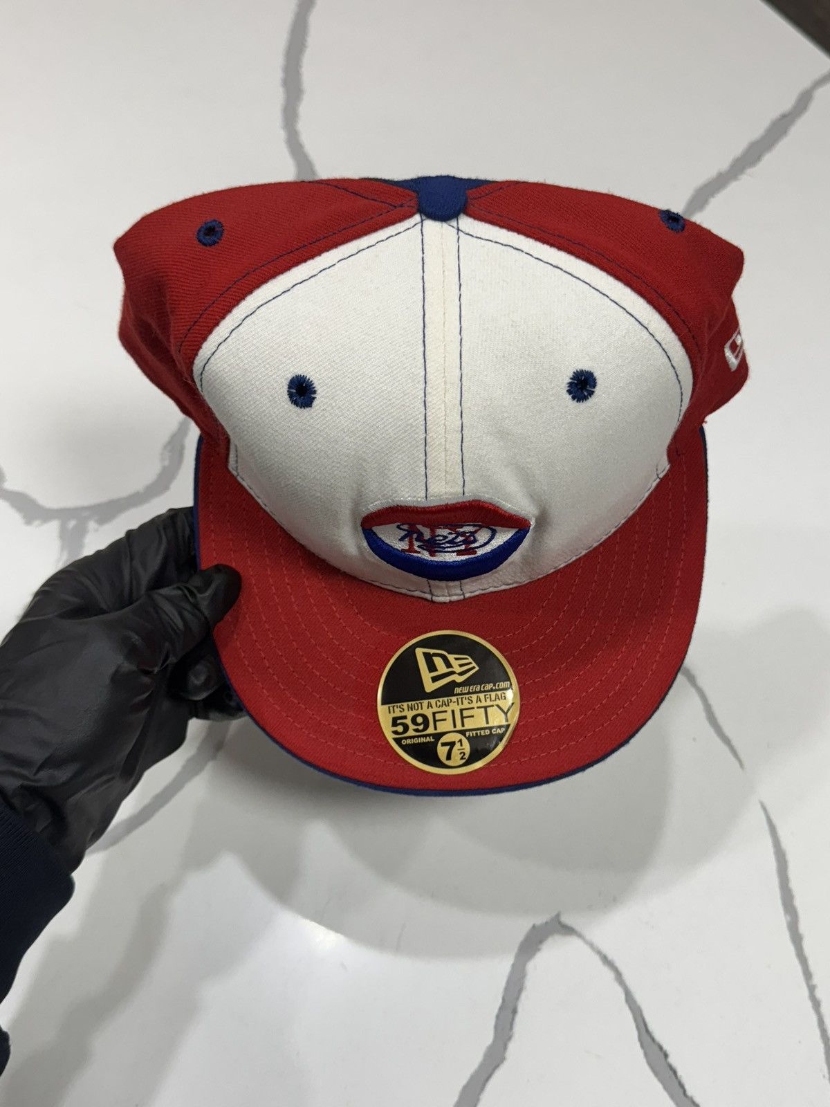 New Era Vintage New York Nets Fitted Cap ABA Hardwood Classics Size ONE SIZE - 4 Thumbnail