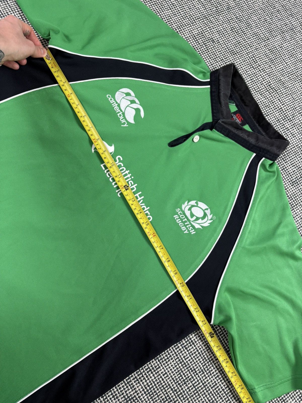Canterbury of New Zealand Canterbury vintage 2000s Scottish rugby jersey sportswear Size US XXL / EU 58 / 5 - 7 Thumbnail