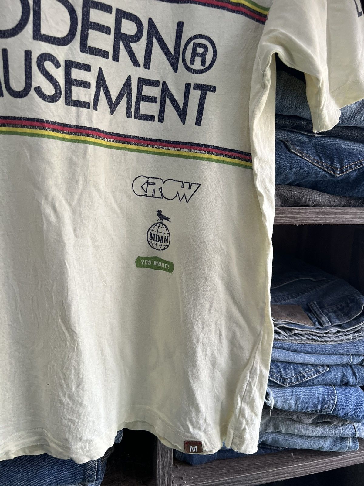 Modern Amusement 🔥Distressed Modern Amusement Tee Size US M / EU 48-50 / 2 - 9 Thumbnail