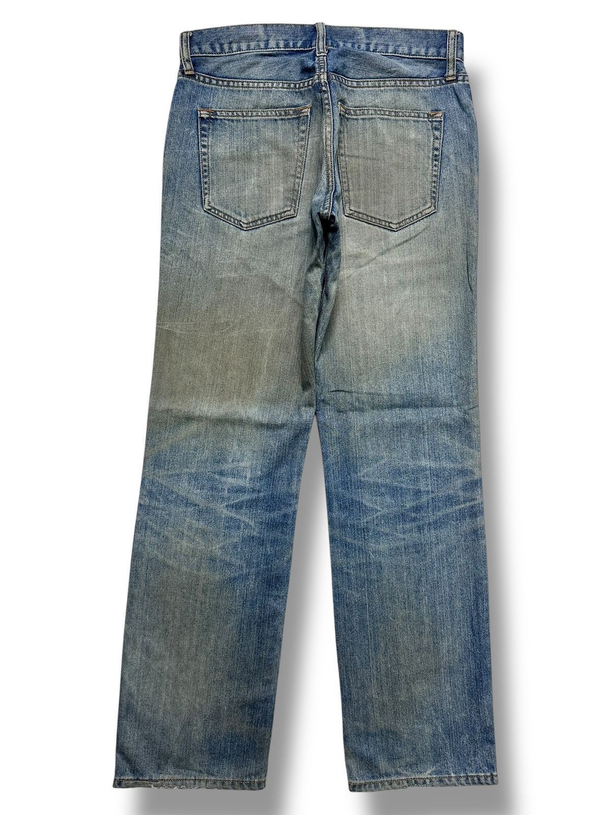 Japanese Brand Vintage TOPVALU Straight Leg with Mudwash and Faded Size US 31 - 3 Thumbnail