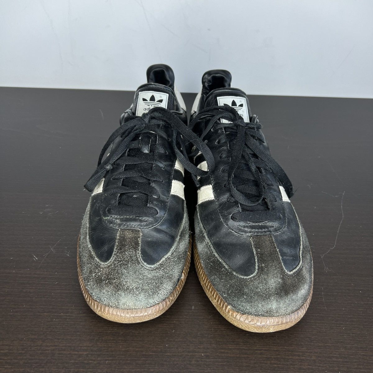 Adidas × Vintage Vintage Adidas Samba OG Black 2006 Trainers Shoes Y2K Size US 10.5 / EU 43-44 - 2 Thumbnail
