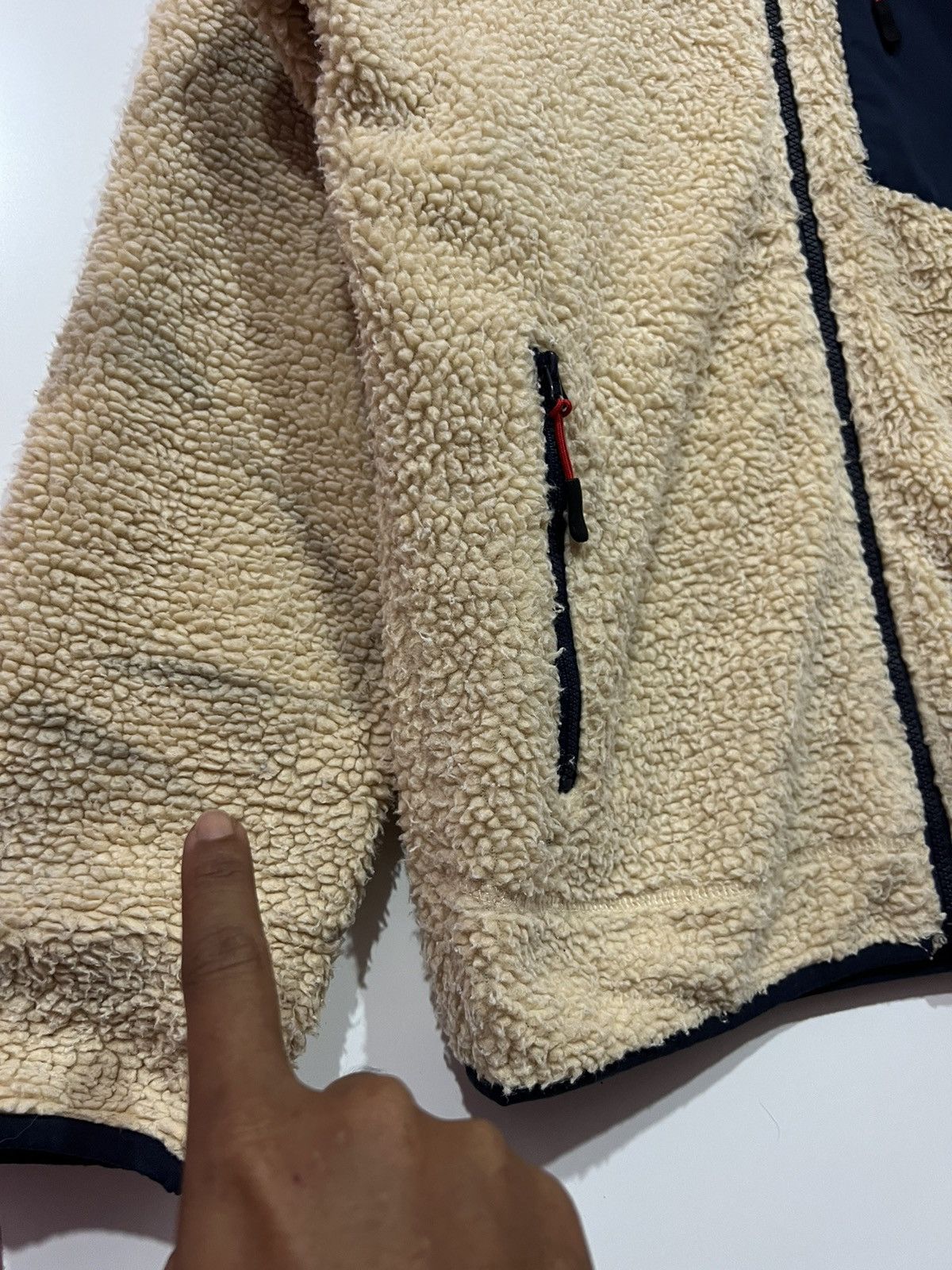 Japanese Brand 🔥 POWER TO THE PEOPLE PTTP DEEP PILE FLEECE JACKET - M Size US M / EU 48-50 / 2 - 6 Thumbnail
