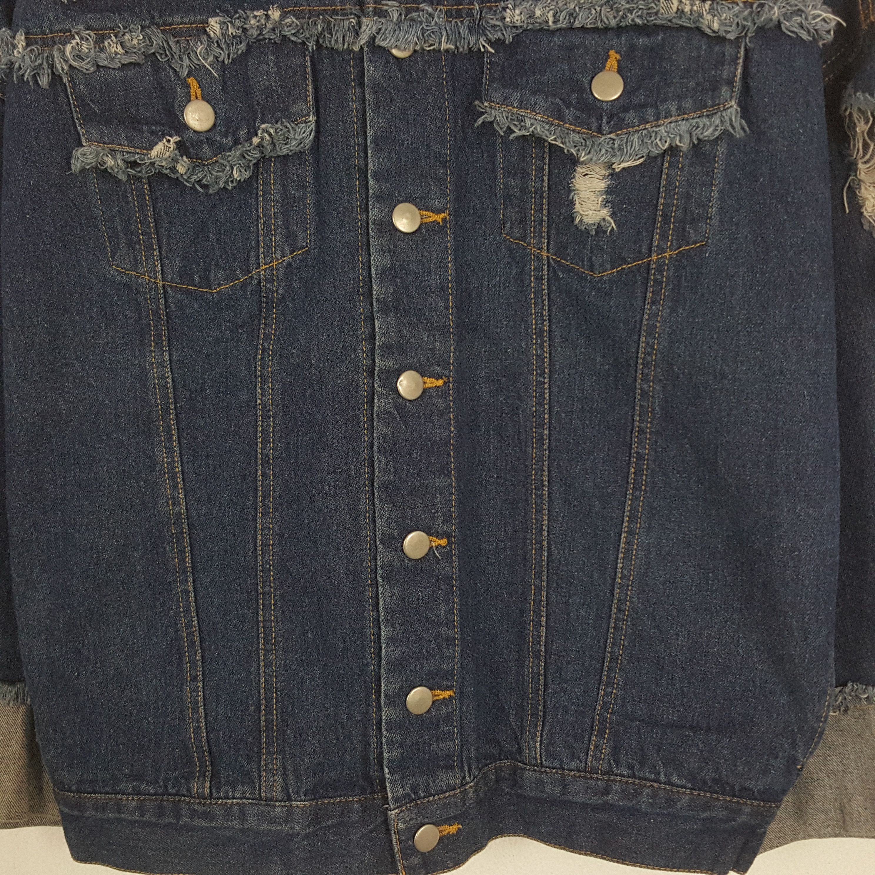 Vintage Vintage Envym Distressed Style Bikers Jacket Size US M / EU 48-50 / 2 - 2 Thumbnail