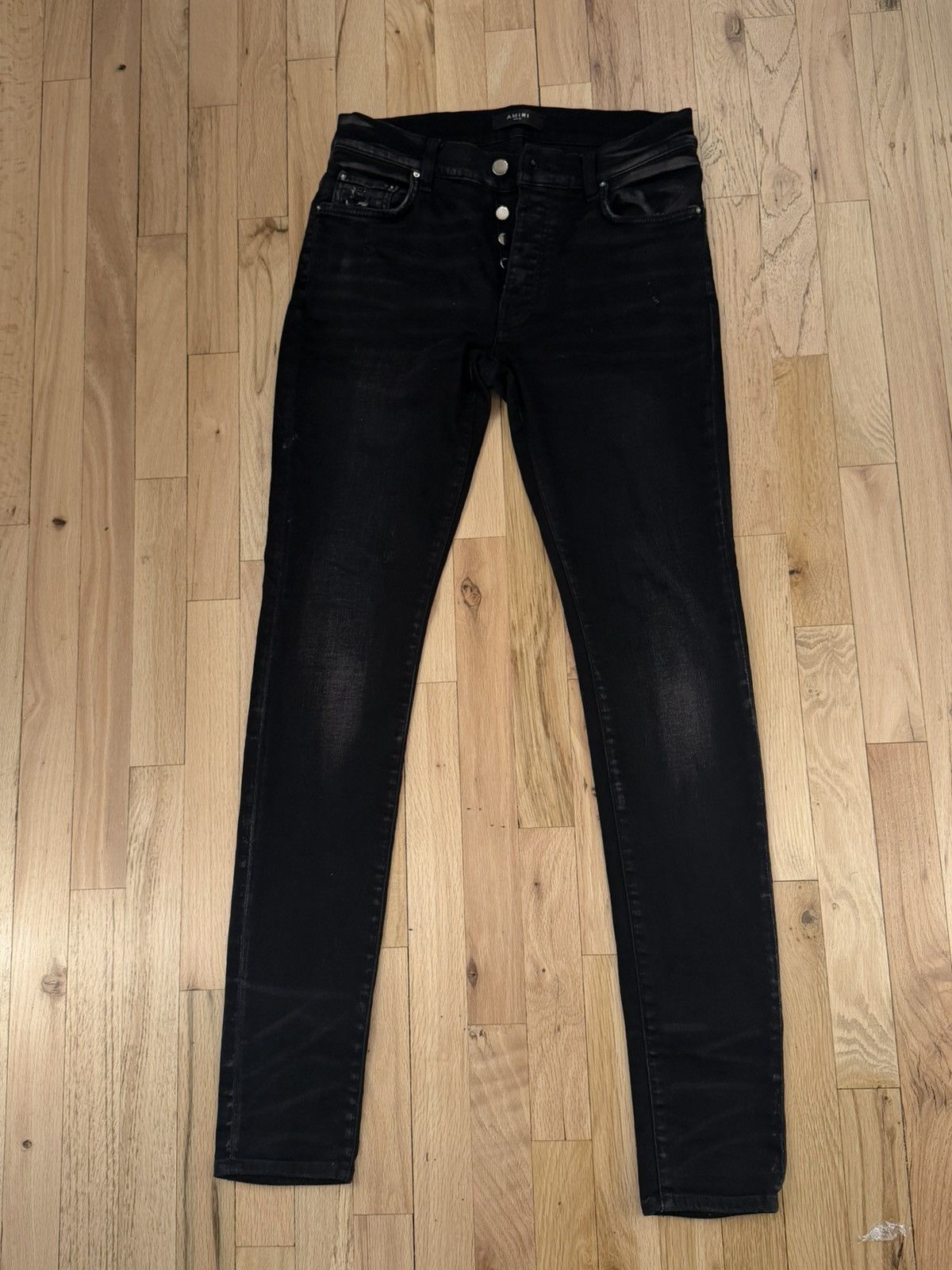 Amiri Black Amiri Jean Size US 31 - 9 Thumbnail