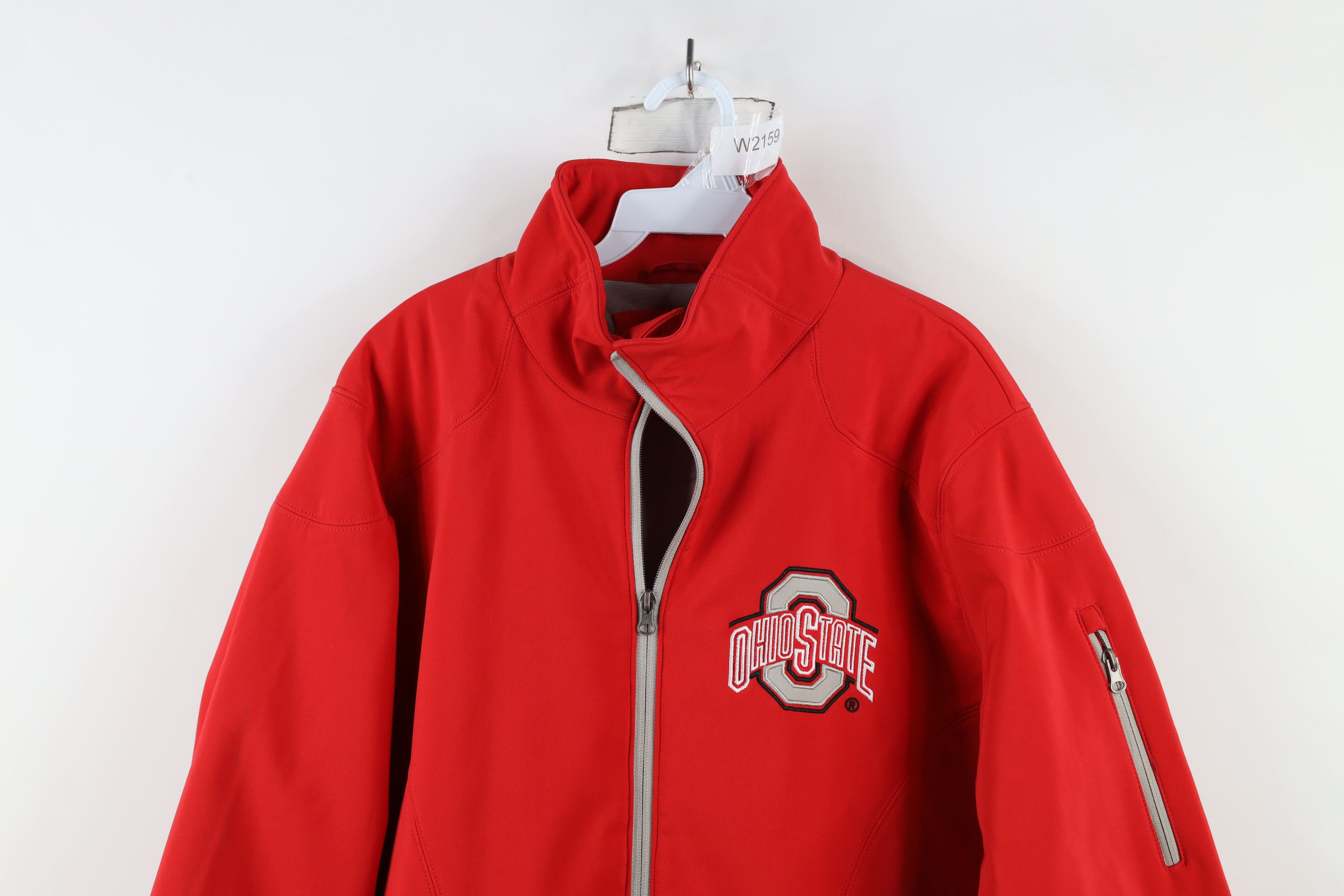 Vintage Vintage Ohio State University Soft Shell Full Zip Jacket Size US L / EU 52-54 / 3 - 2 Thumbnail