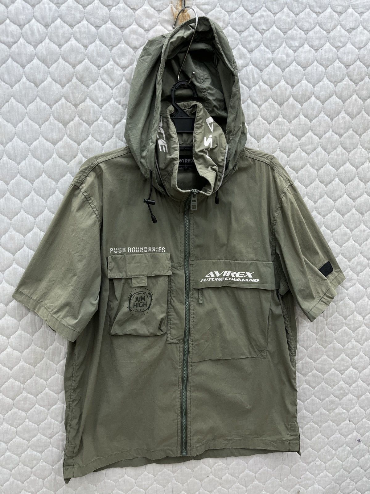 Avirex 🔥🔥🔥STEALS AVIREX FUTURE COMMAND HOODIE ZIPPER SHIRTS Size US L / EU 52-54 / 3 - 3 Thumbnail