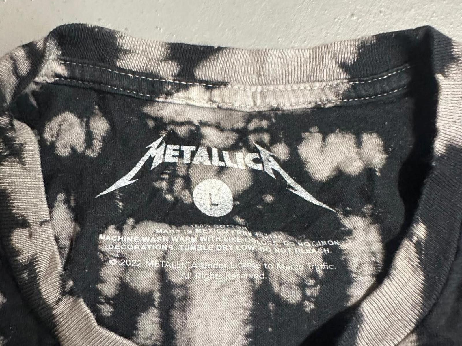 Metallica Metallica Ride The Lightning Tie-Dye T-Shirt Size US L / EU 52-54 / 3 - 4 Thumbnail