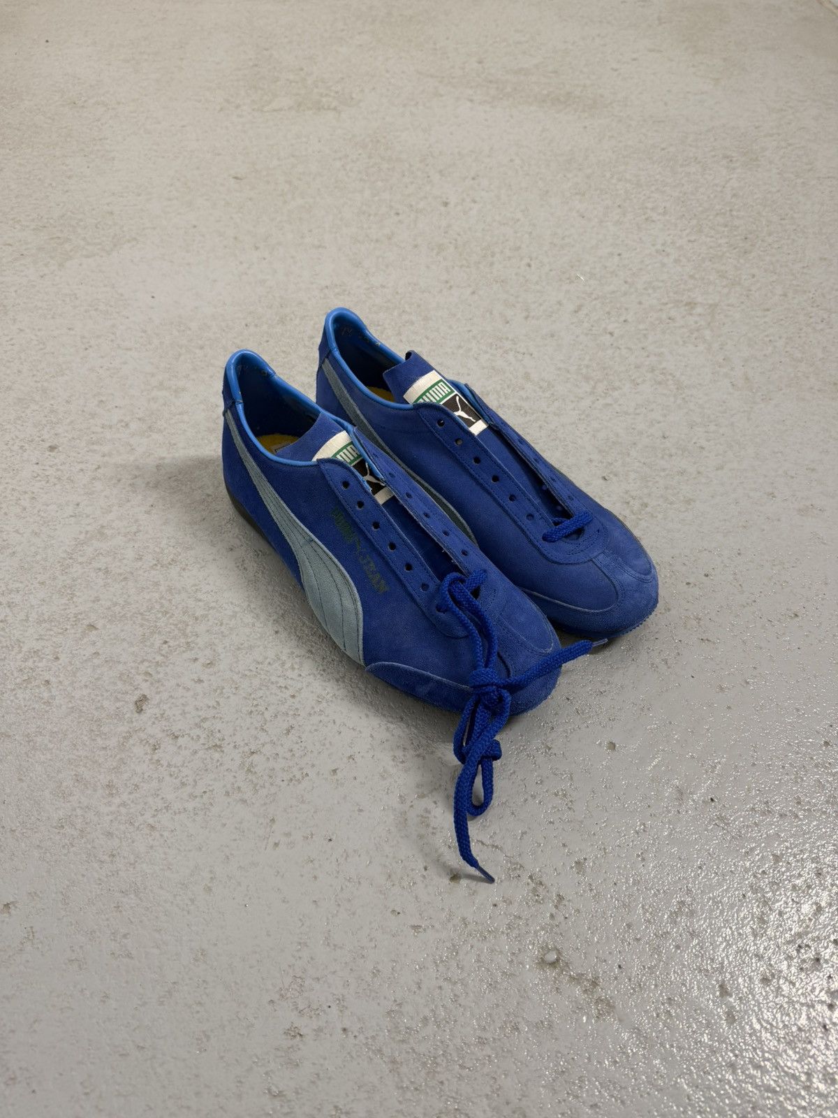 Puma Vintage 80s Puma Jean Leather Dead Stock Sneakers Size US 7.5 / EU 40-41 - 1 Thumbnail