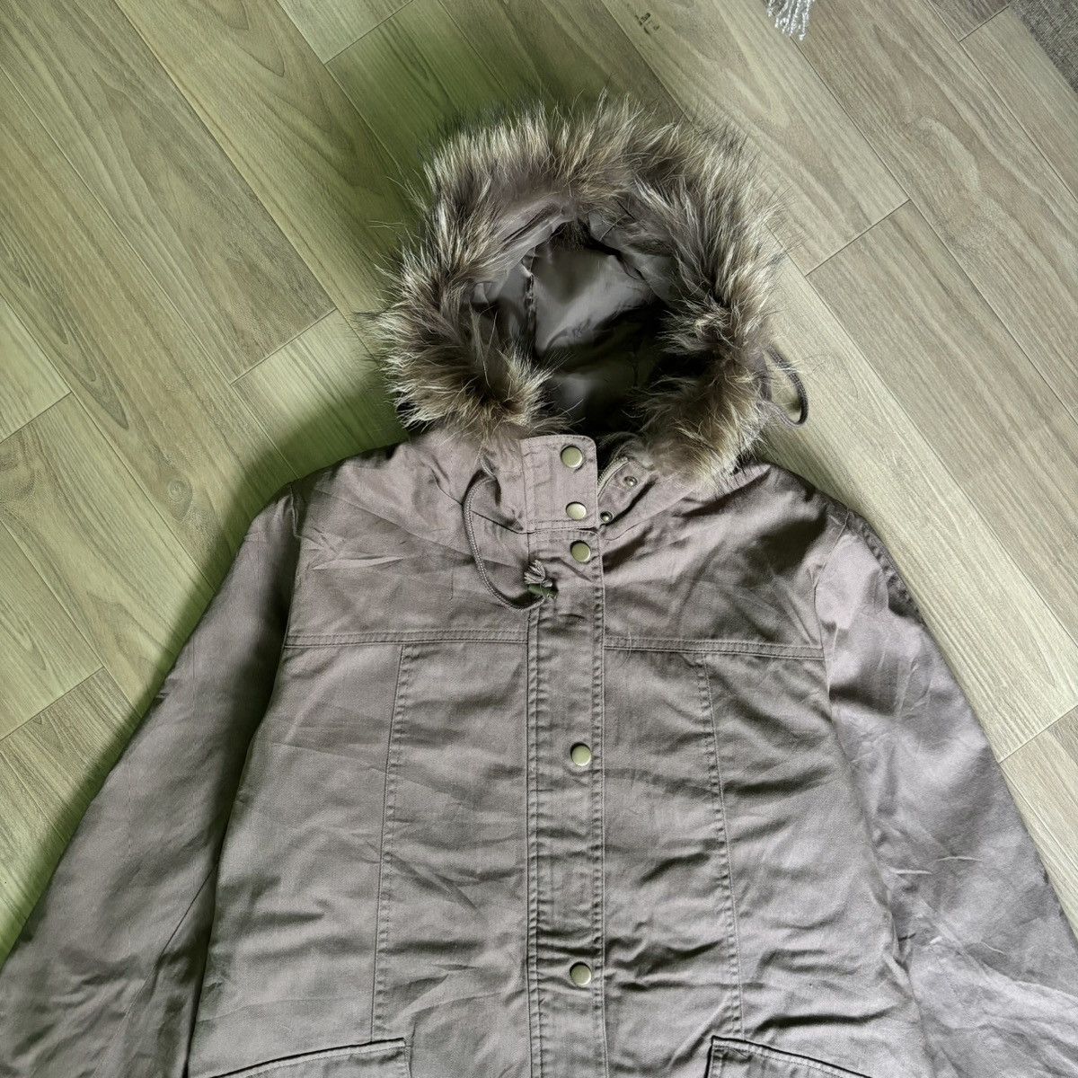 If Six Was Nine × Issey Miyake × Le Grande Bleu (L.G.B.) Ifsixwasnine LGB Style fur jacket vintage Y2K japan Size US M / EU 48-50 / 2 - 3 Thumbnail