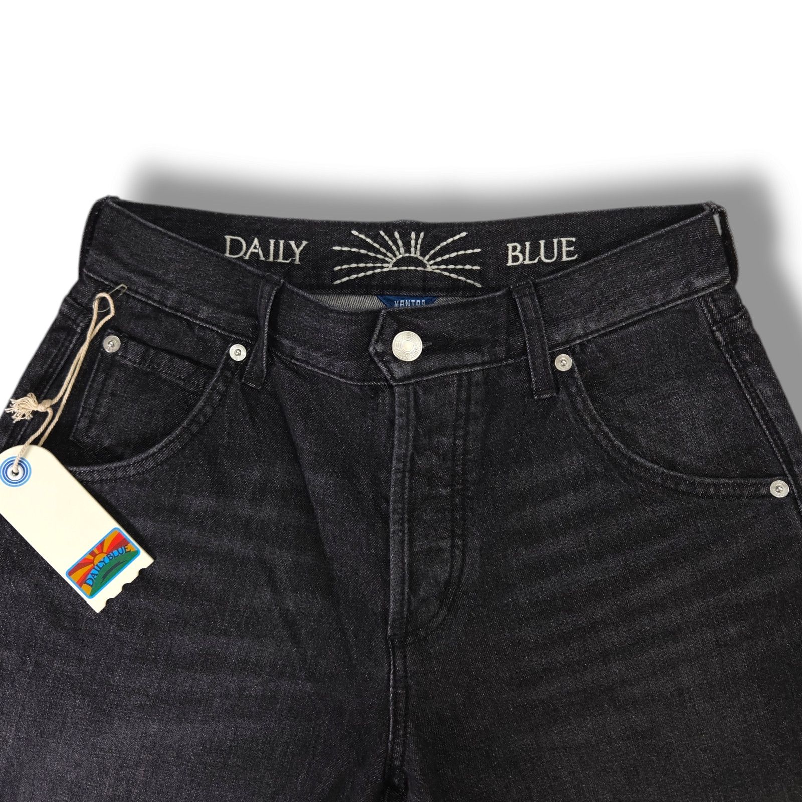 AG Adriano Goldschmied NWT Daily Blue Adriano Goldschmied Mantra Barrel Jeans Sz 25 Size 25" / US 0 / IT 36 - 7 Thumbnail