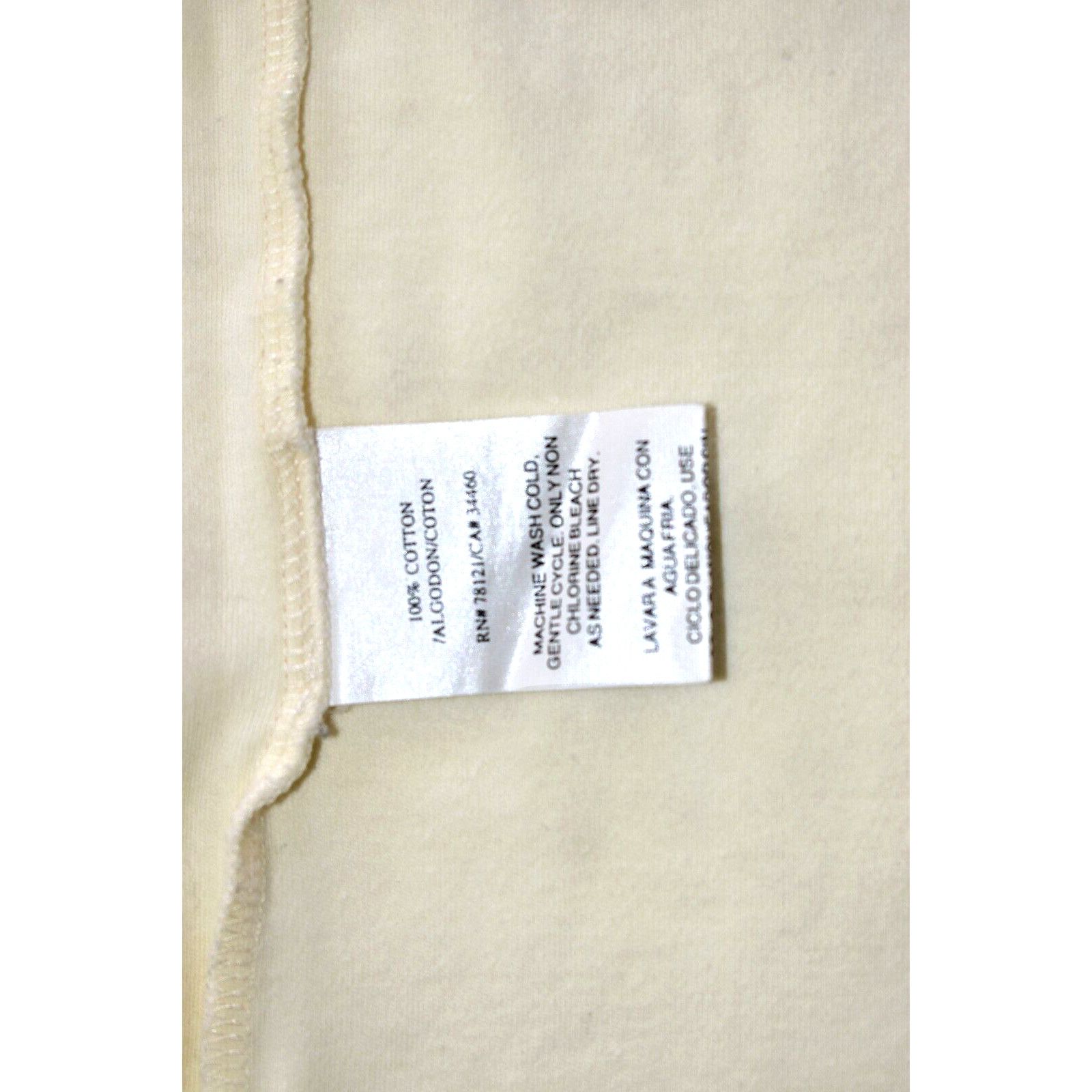 Eileen Fisher NEW EILEEN FISHER Pastel Yellow Short Sleeve Crop Top Sz XS Size XS / US 0-2 / IT 36-38 - 6 Thumbnail