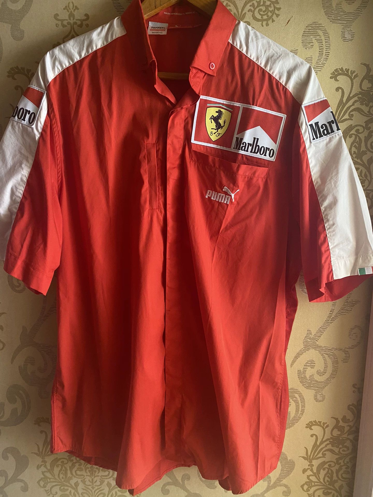 Puma Puma Ferrari F1 Team Short Sleeve Shirt Size US M / EU 48-50 / 2 - 1 Thumbnail