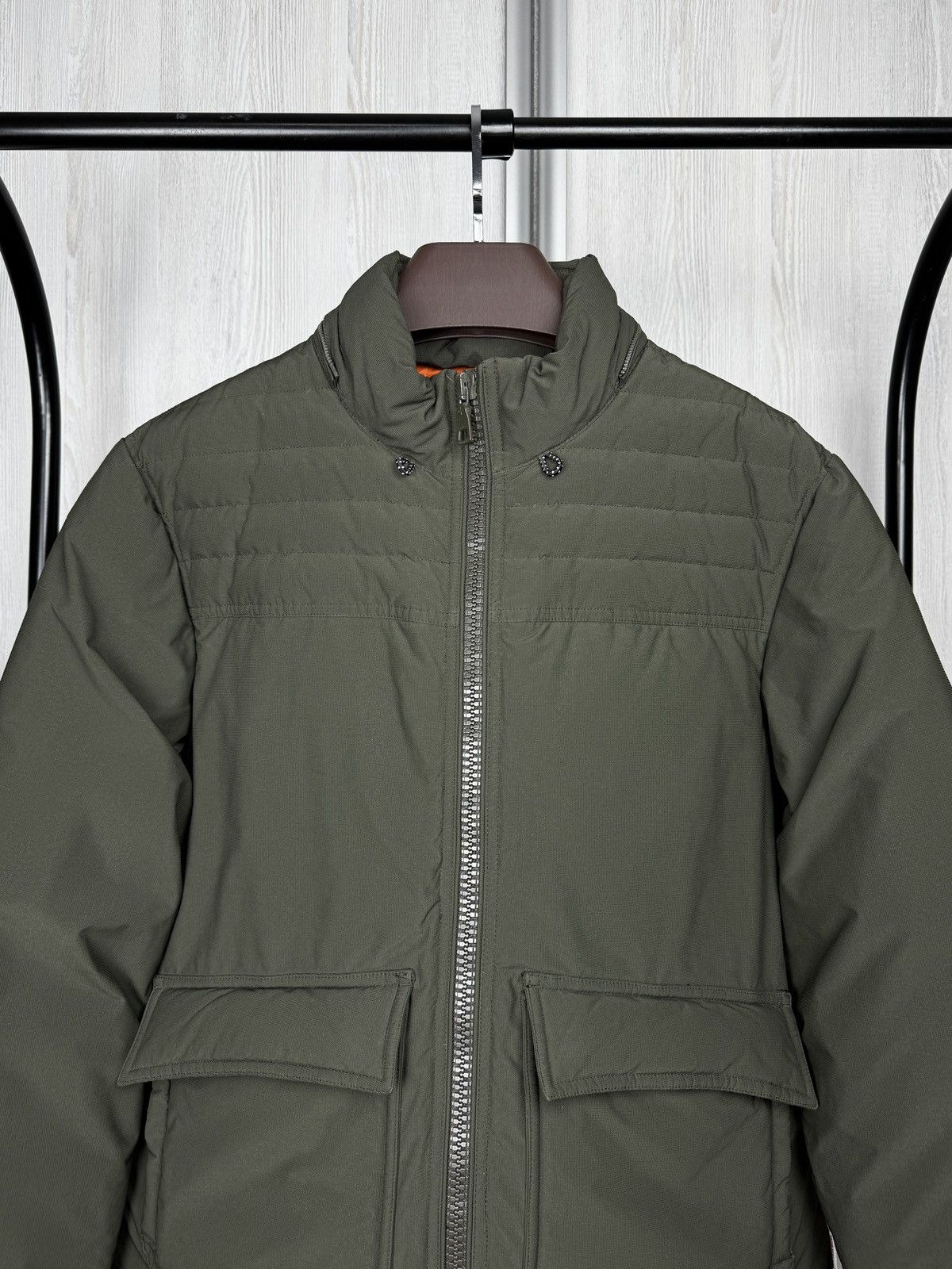 Orlebar Brown Orlebar Brown khaki quilted down jacket size L Size US L / EU 52-54 / 3 - 3 Thumbnail