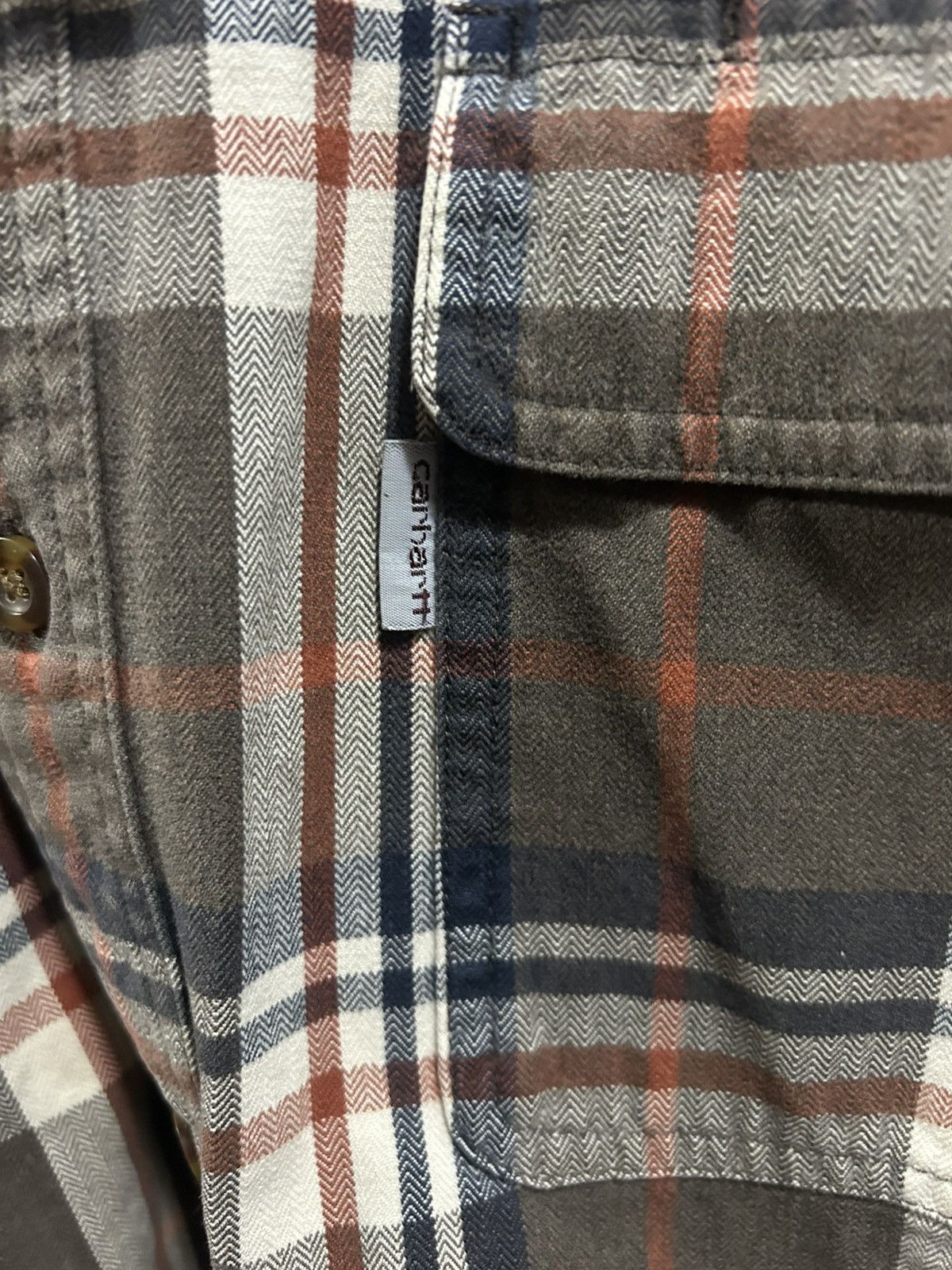 Carhartt Carhartt Flannel Size US L / EU 52-54 / 3 - 3 Thumbnail