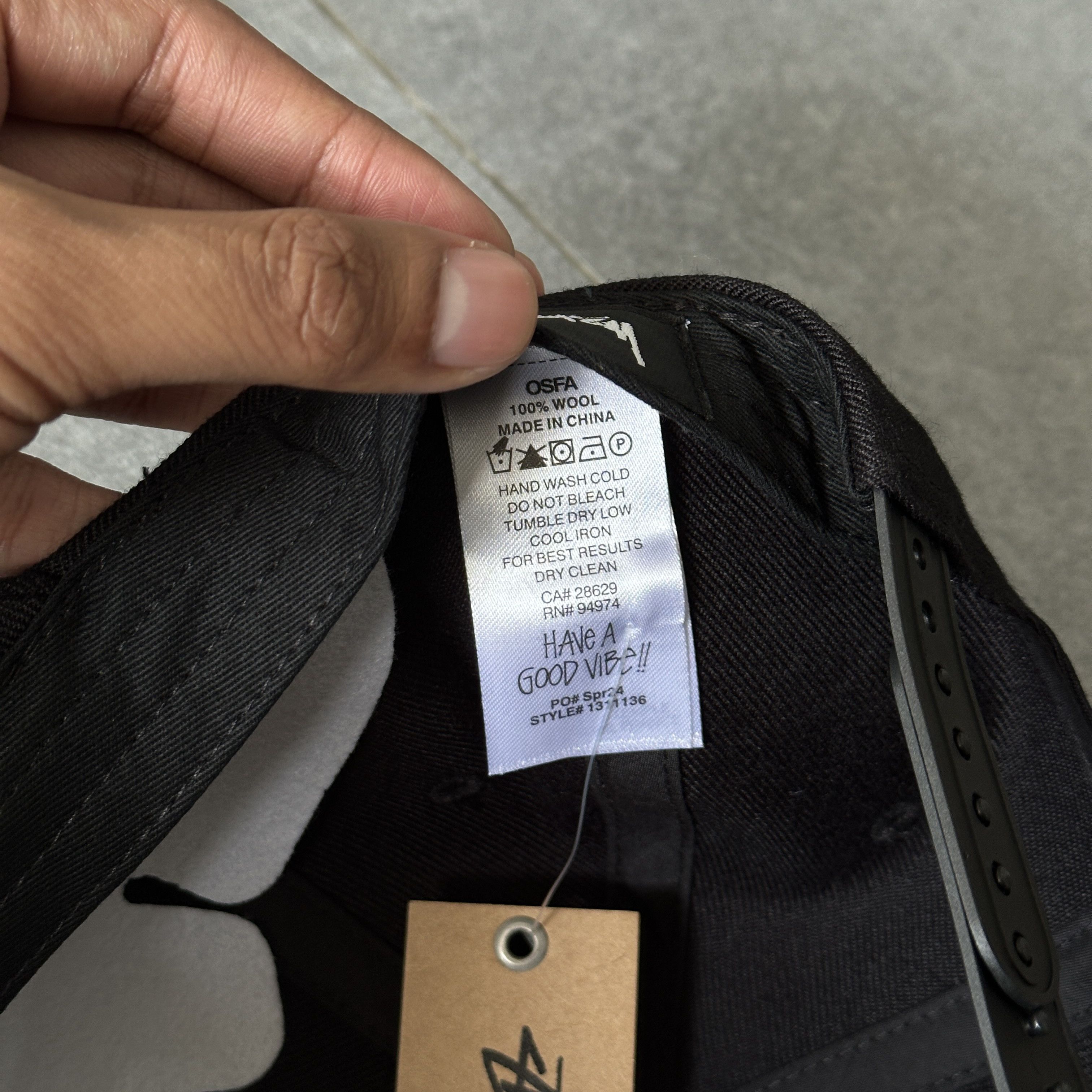 Other Stussy Cap Hat Black Size ONE SIZE - 9 Thumbnail