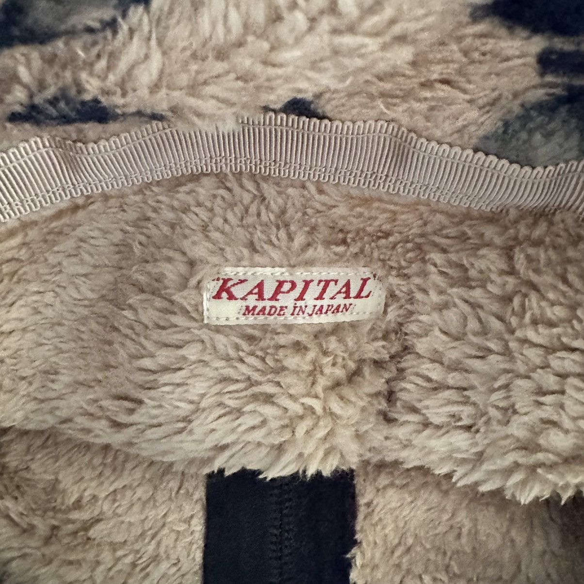 Kapital KAPITAL Damask Pattern Fleece Zip Blouson Size US XXL / EU 58 / 5 - 4 Thumbnail
