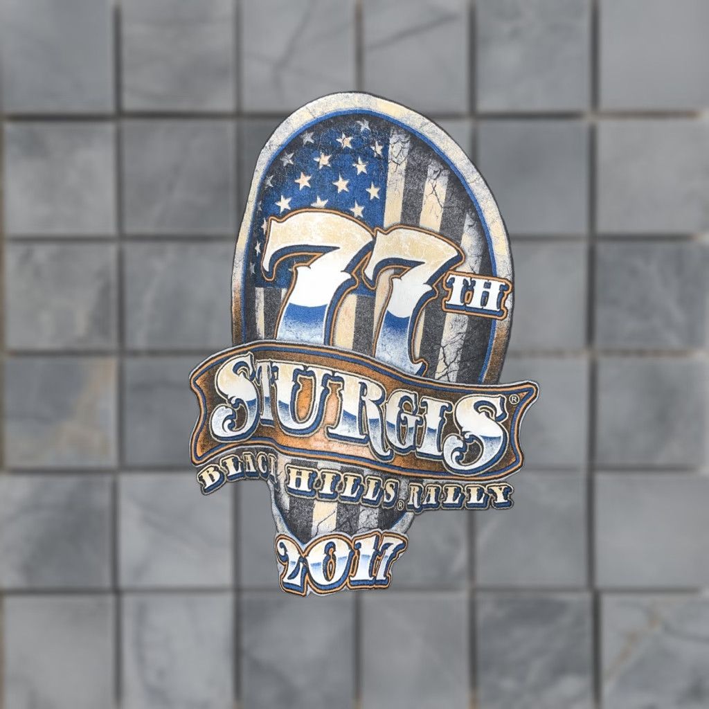 Gildan Sturgis 77th Annual Gray Hills Rally T Shirt Men's 2XL All over print 2017 Size US XXL / EU 58 / 5 - 1 Thumbnail