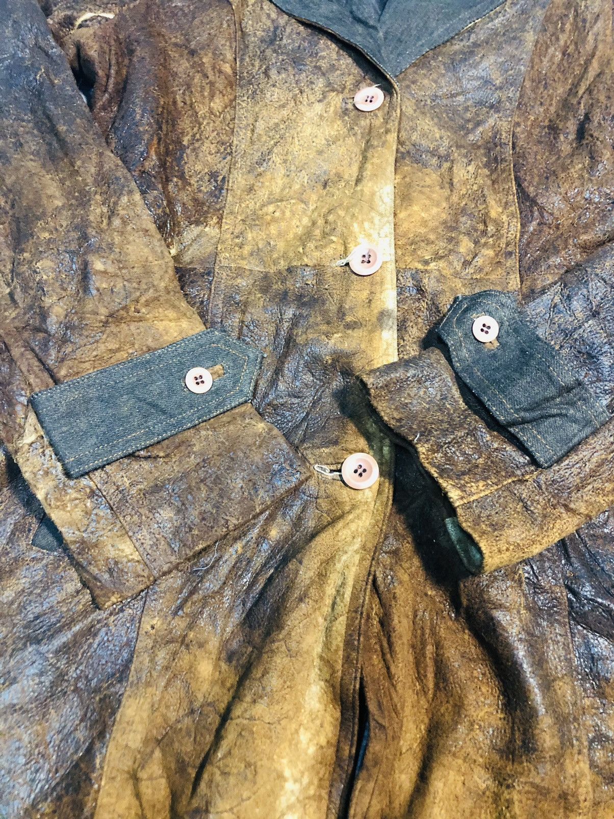Element Element By Vakko Leather Jacket (23) Size S / US 4 / IT 40 - 7 Thumbnail