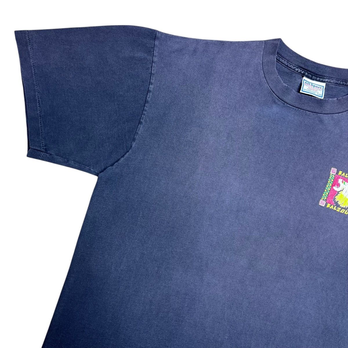 Vintage Vintage 1991 Rasta Reggae Lion Balzout Double Sided T-Shirt Size US XL / EU 56 / 4 - 12 Thumbnail