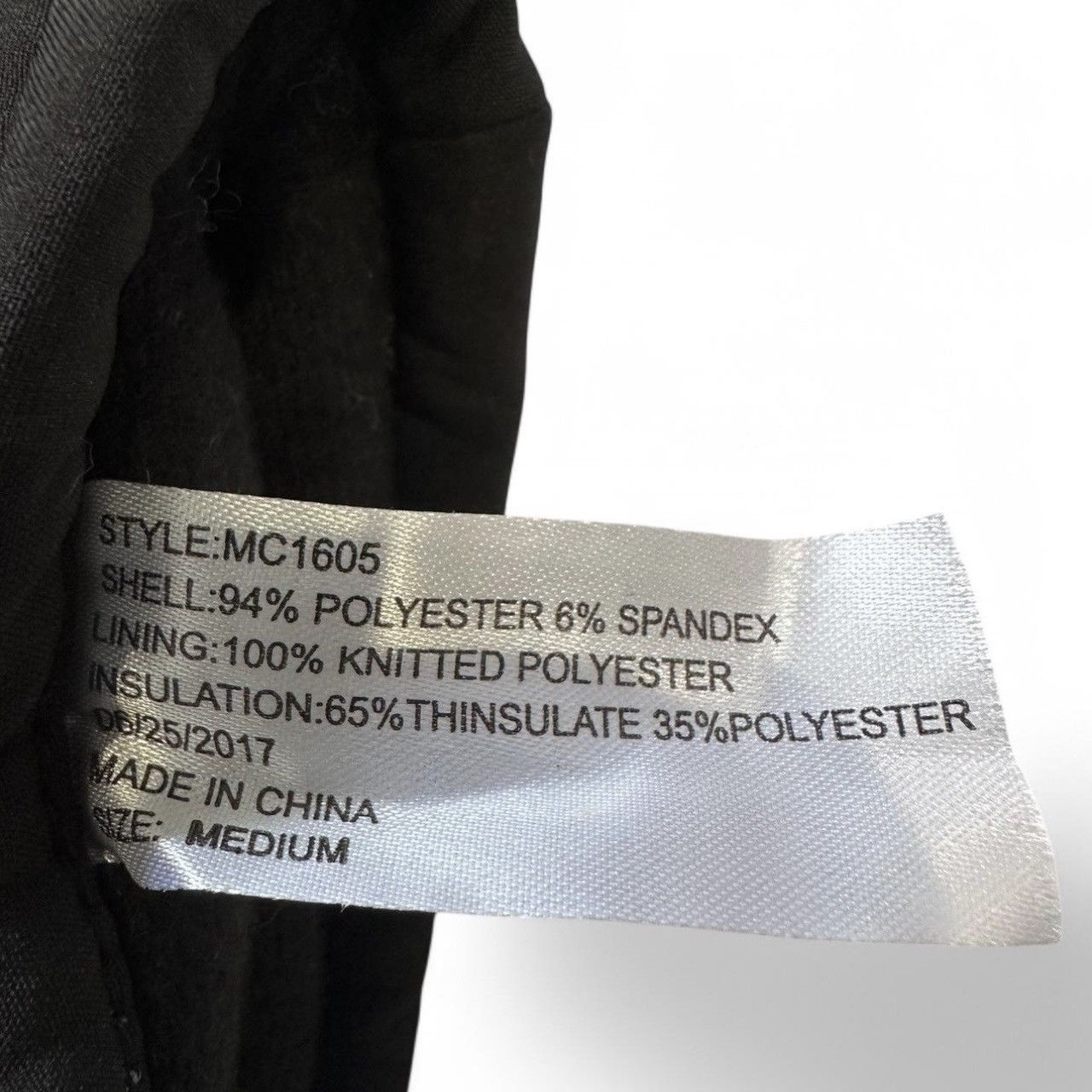 Other Black Skiing Gloves- Size M Size ONE SIZE - 3 Thumbnail