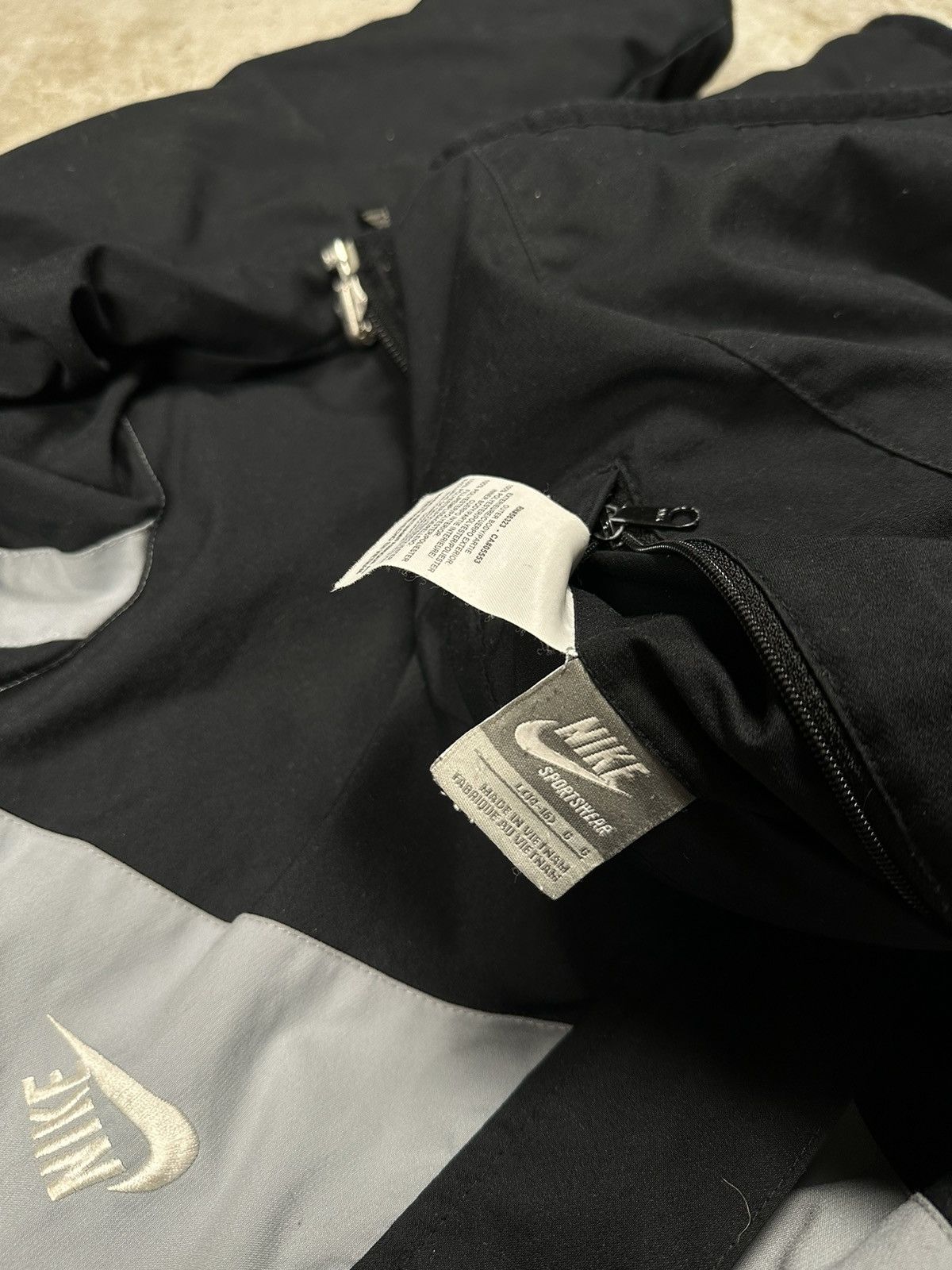 Nike ‼️ Vintage y2k Nike Reversible Sherpa Fleece Hooded Jacket Size US M / EU 48-50 / 2 - 9 Thumbnail