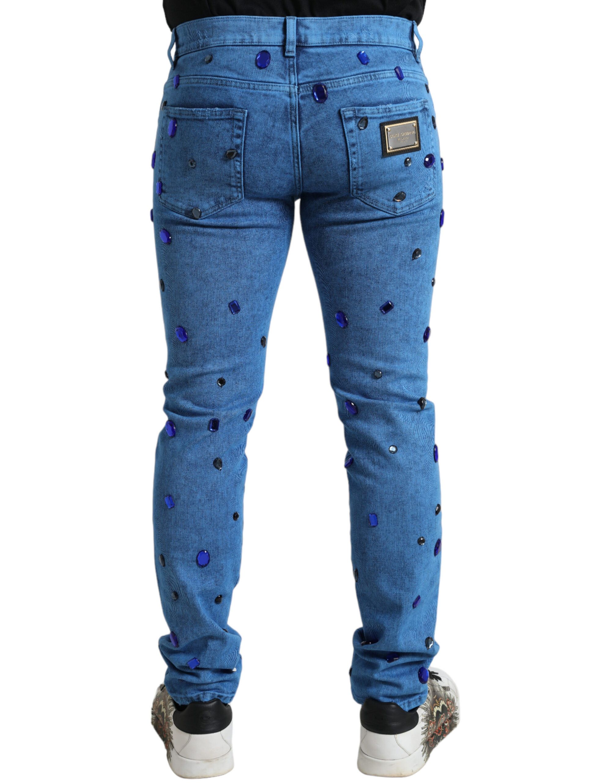Dolce & Gabbana o1y0125 Jeans in Blue Size US 28 / EU 44 - 2 Thumbnail