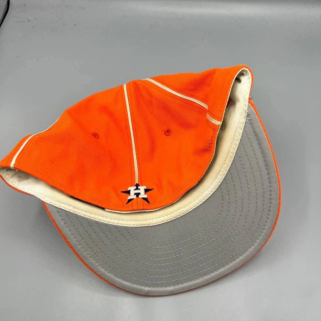 American Needle Houston Astros Hat Men 8 Orange Embroidered Fitted Cap Size ONE SIZE - 6 Thumbnail
