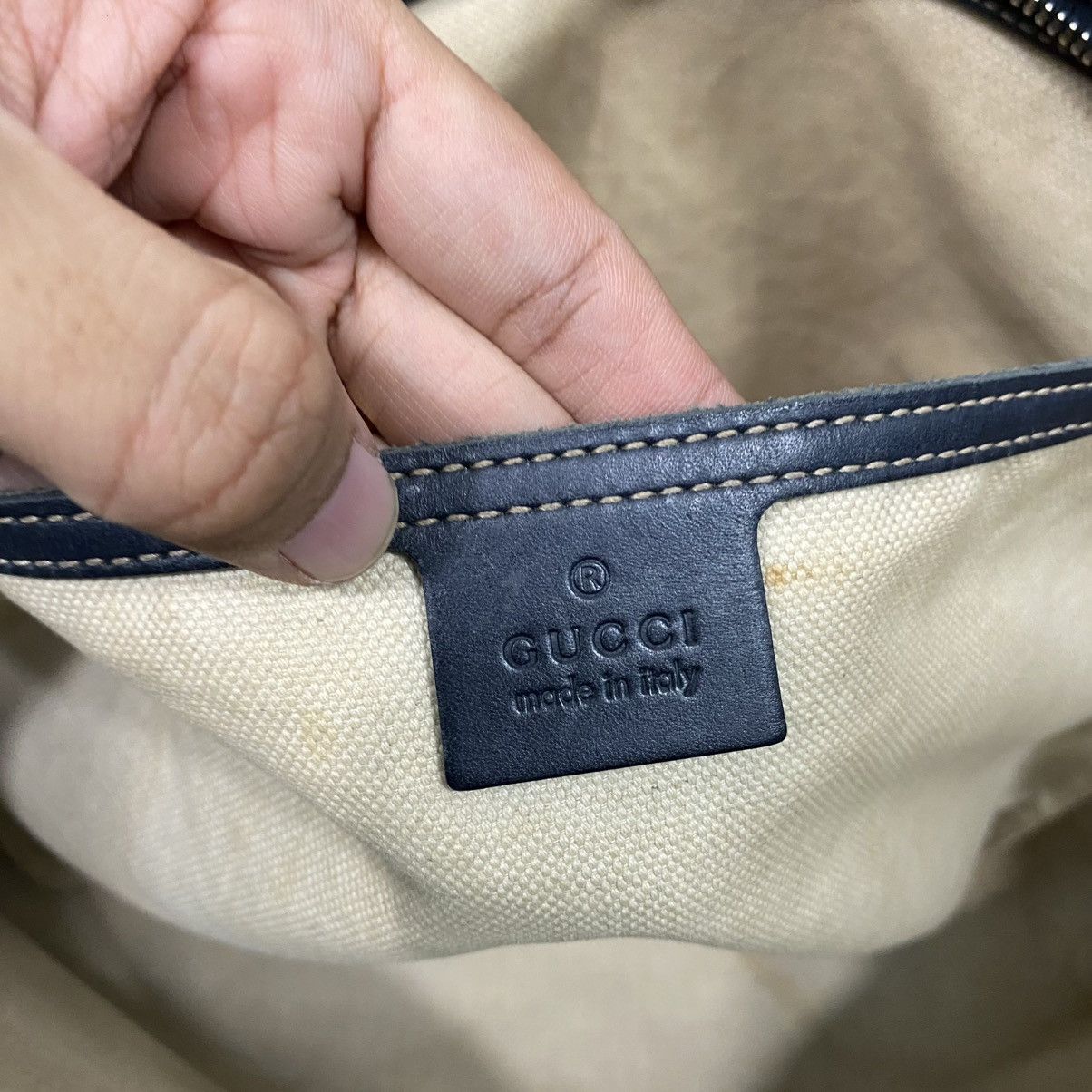 Gucci 🔥HANDBAG GUCCI LEATHER MONOGRAM MADE IN ITALY Size ONE SIZE - 19 Thumbnail