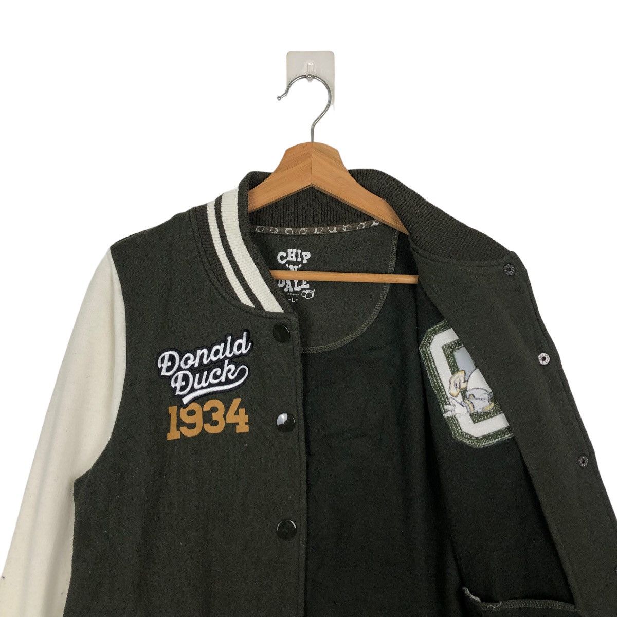 Cartoon Network VINTAGE VARSITY JACKET CHIP N DALE CARTOON NETWORK Size US L / EU 52-54 / 3 - 9 Thumbnail