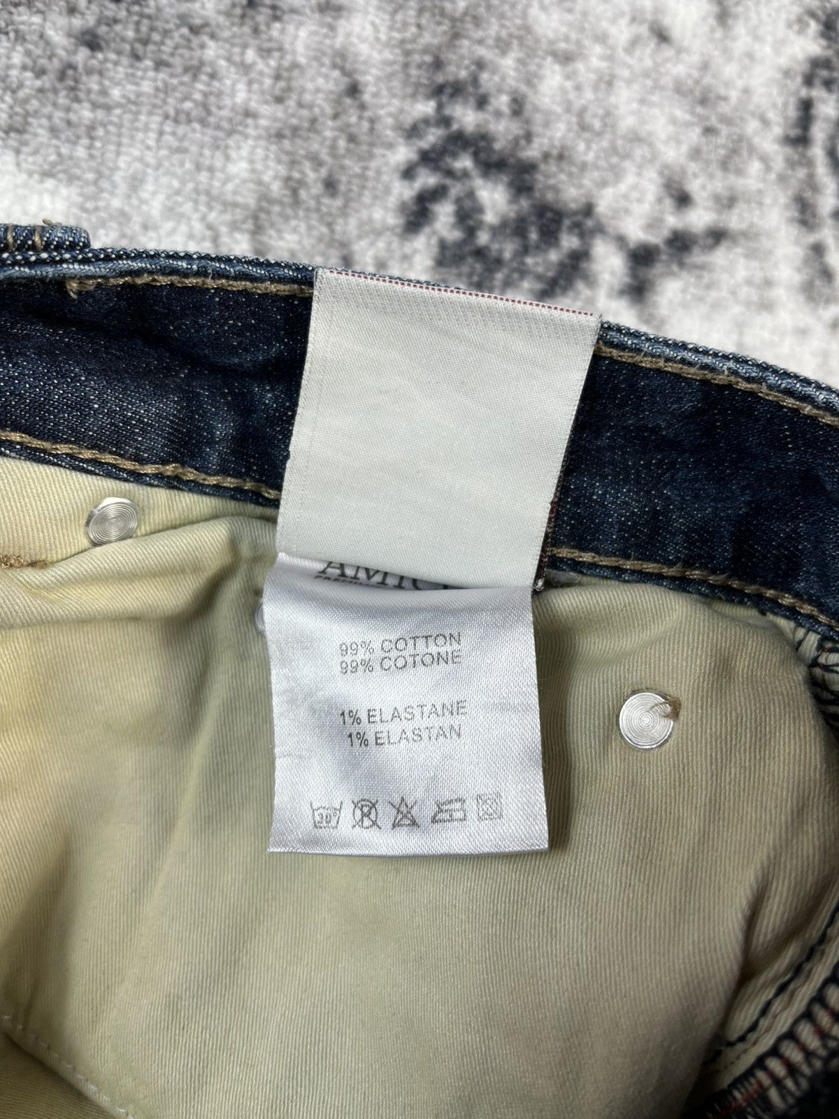Other Amicci Distressed Denim Jeans Vintage Luxury Italy 30 Size 30" / US 8 / IT 44 - 11 Thumbnail