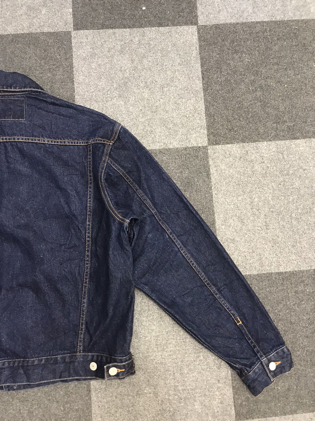 Japanese Brand MAC EYE DENIM TRUCKER jacket Size US L / EU 52-54 / 3 - 9 Thumbnail