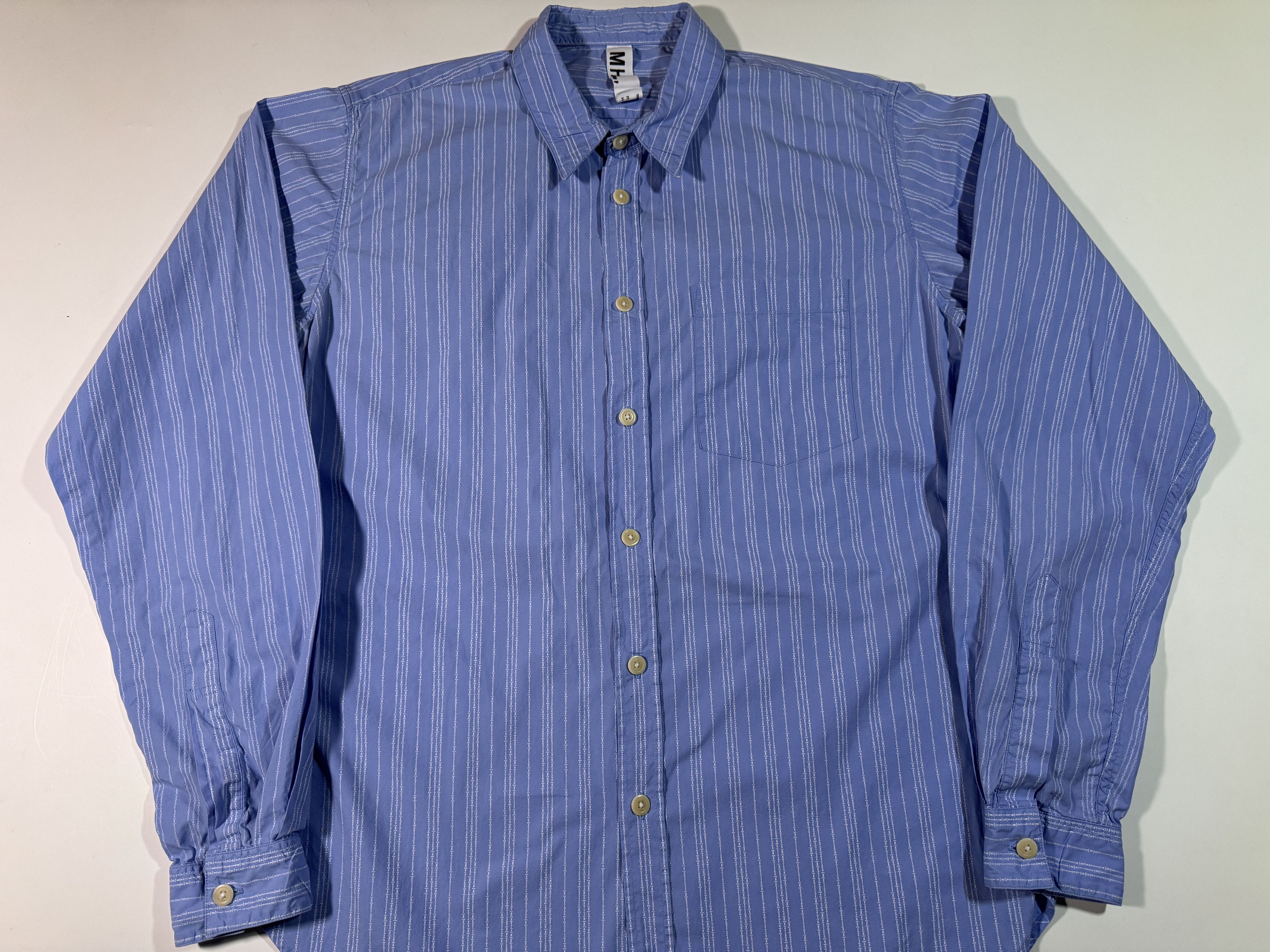 Margaret Howell Margaret Howell MHL Basic Button Up Shirt Blue S Size US S / EU 44-46 / 1 - 2 Thumbnail