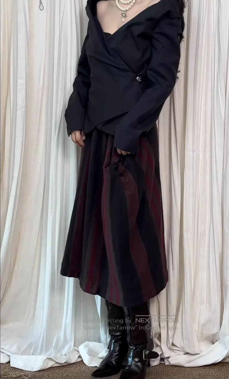 Vivienne Westwood Vivienne Westwood Red and Black Striped Black Label Set Size XS / US 0-2 / IT 36-38 - 4 Thumbnail