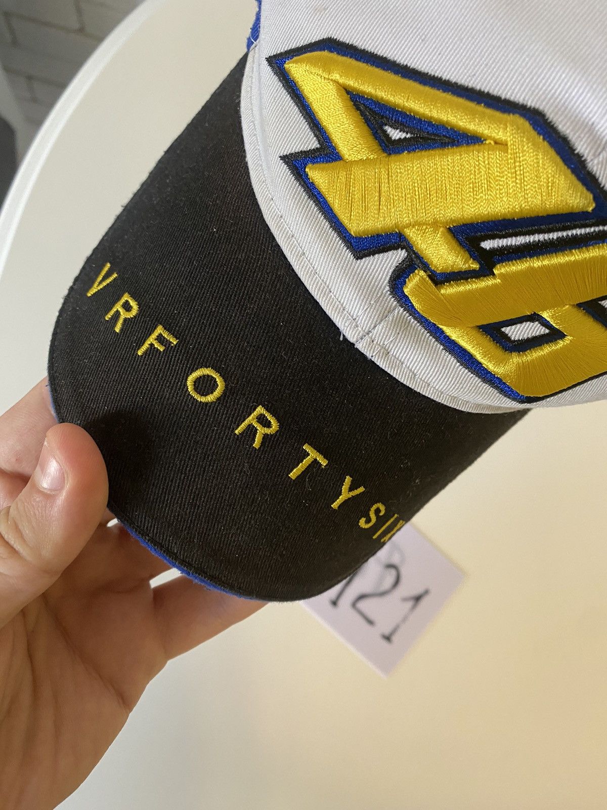 Vintage VR 46 vintage racing cap hat Size ONE SIZE - 2 Thumbnail