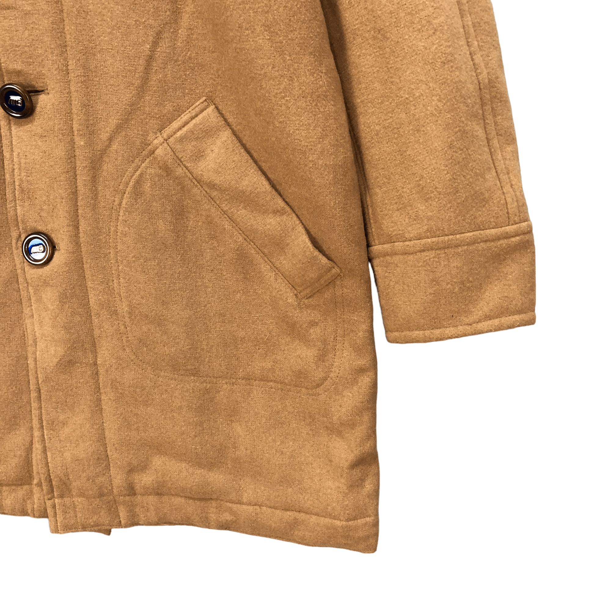 Issey Miyake MERCIBEAUCOUP ISSEY MIYAKE BROWN COAT #6266-57 Size US S / EU 44-46 / 1 - 6 Thumbnail
