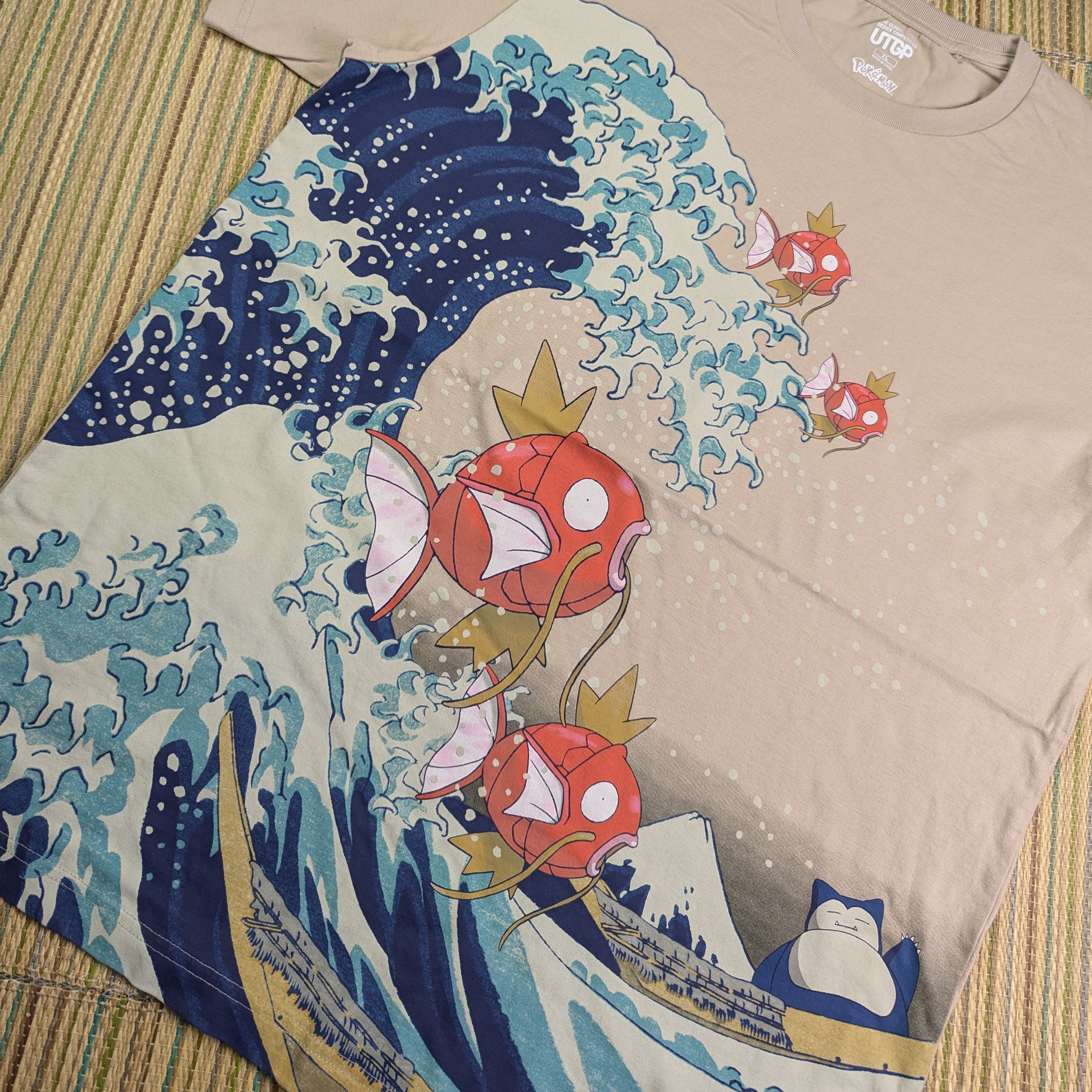 Pokemon NINTENDO POKEMON X UNIQLO T-SHIRT Size US XL / EU 56 / 4 - 2 Thumbnail