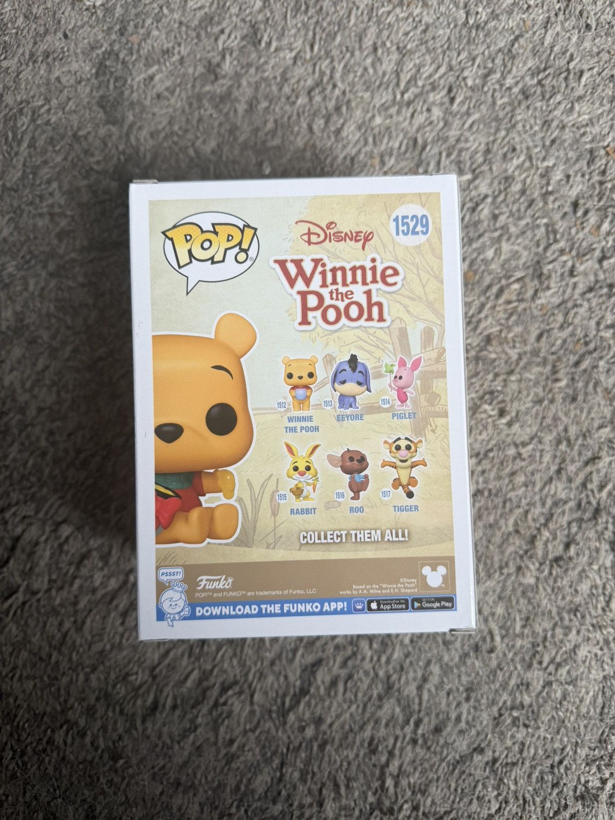 Disney Funko Pop! Pooh With Gift Vinyl Figure Size ONE SIZE - 2 Thumbnail