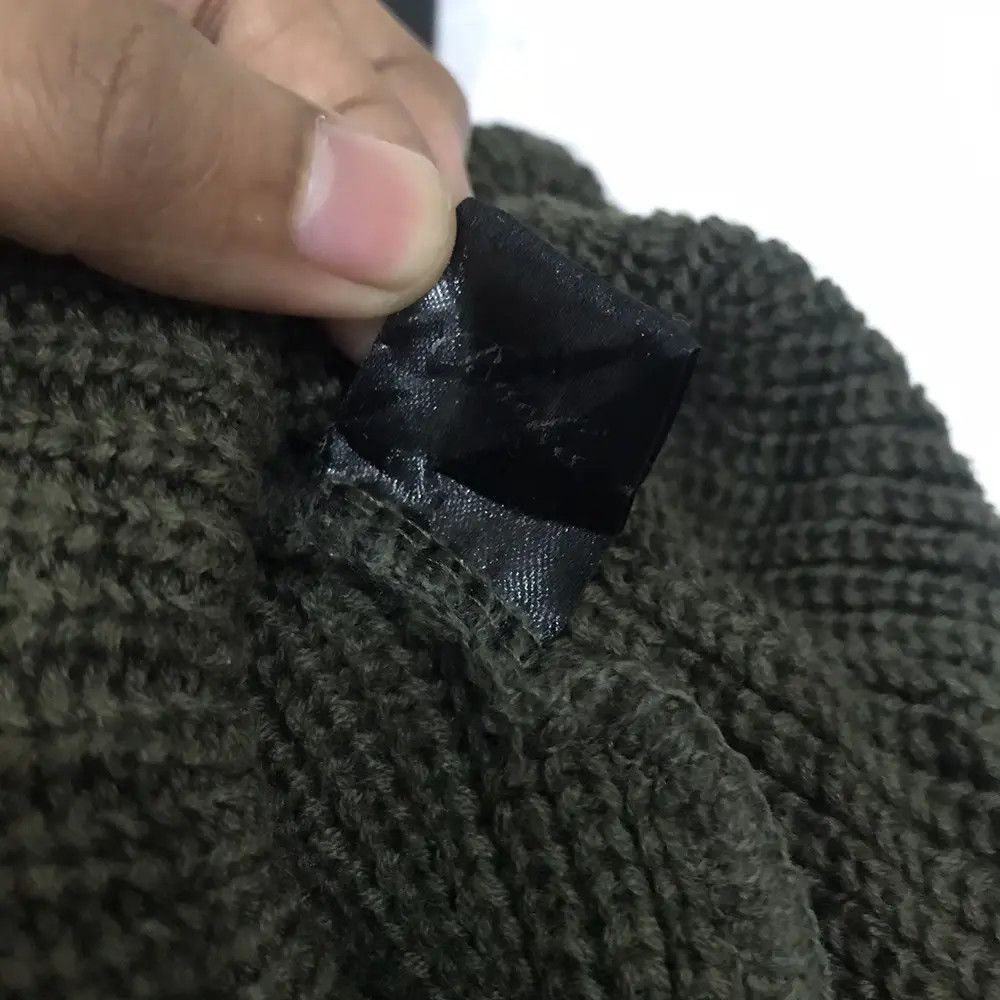 Japanese Brand × Vintage Military Plain Beanie Hat Size ONE SIZE - 6 Thumbnail
