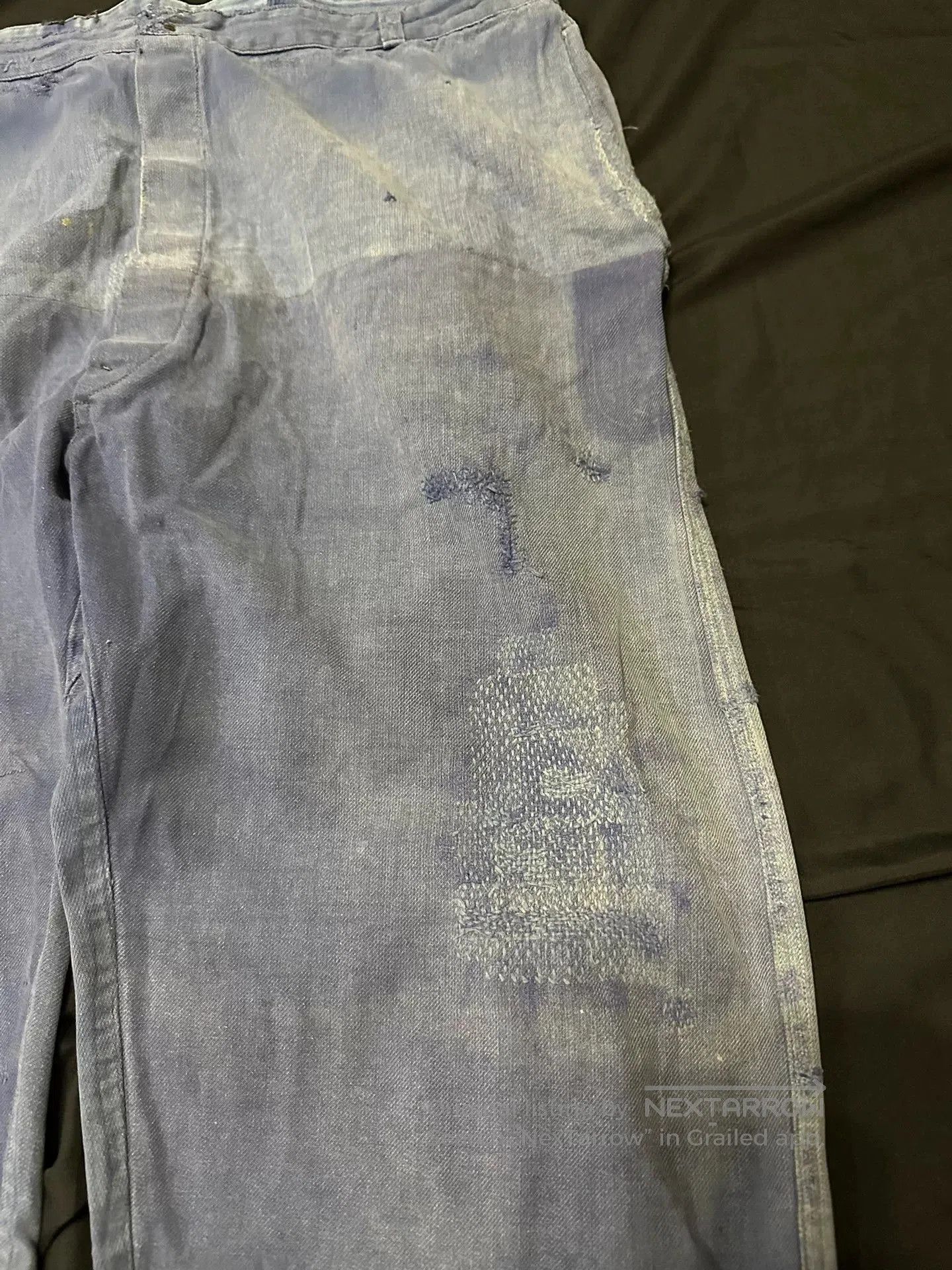 Other vintage french workwear boro pants. Size US 34 / EU 50 - 3 Thumbnail