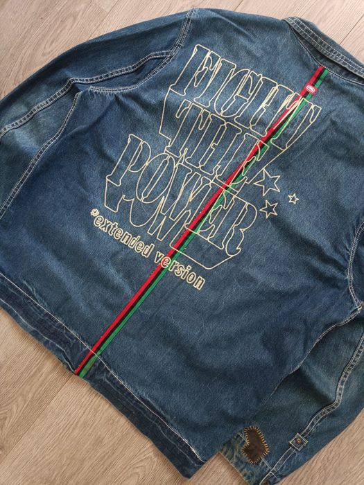 Ecko Unltd. Ecko Unltd x Public Enemy Vintage Jeans Jacket, vintage L Size US L / EU 52-54 / 3 - 3 Thumbnail