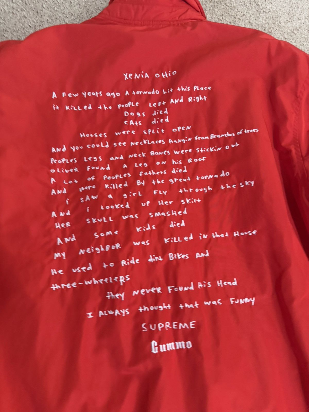 Supreme Supreme Gummo Windbreaker Size US XL / EU 56 / 4 - 5 Thumbnail