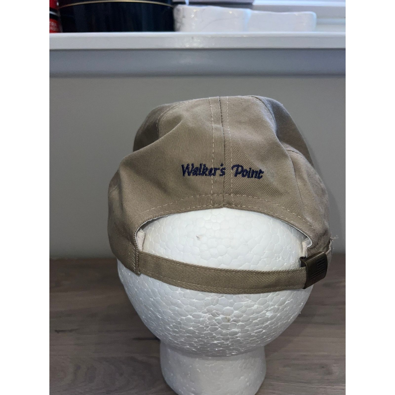 Designer Walker's Point Hat Wisconsin Graphic Brown Cap Headwear OS Size ONE SIZE - 5 Thumbnail