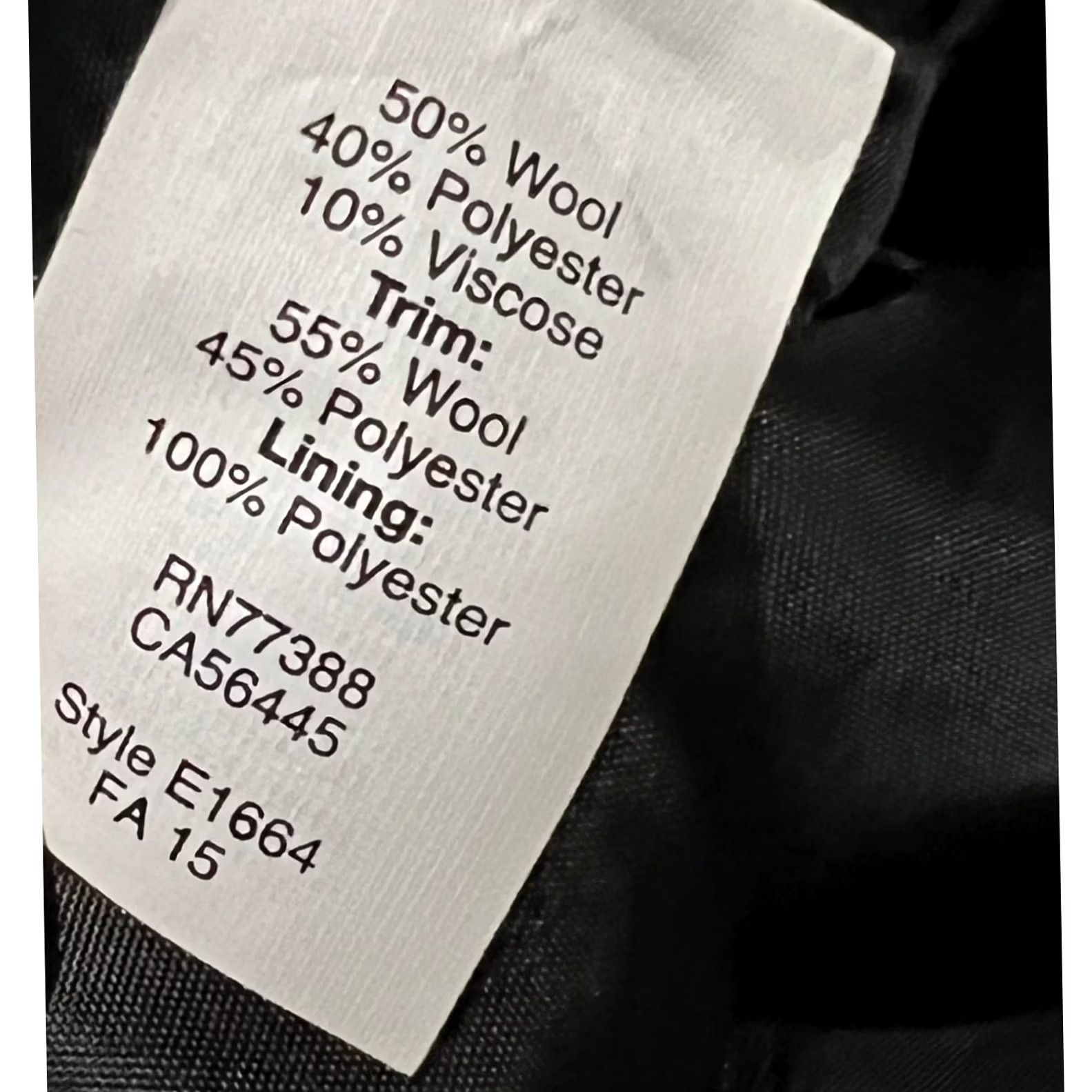 J.Crew J.Crew Women's Mini Skirt Dark Gray Wool Blend Patch-Pocket Size 2 Skirt, Women, Gray, Short, Pencil, Wool Blend, ZIP Closure Size 26" / US 2 / IT 38 - 5 Thumbnail