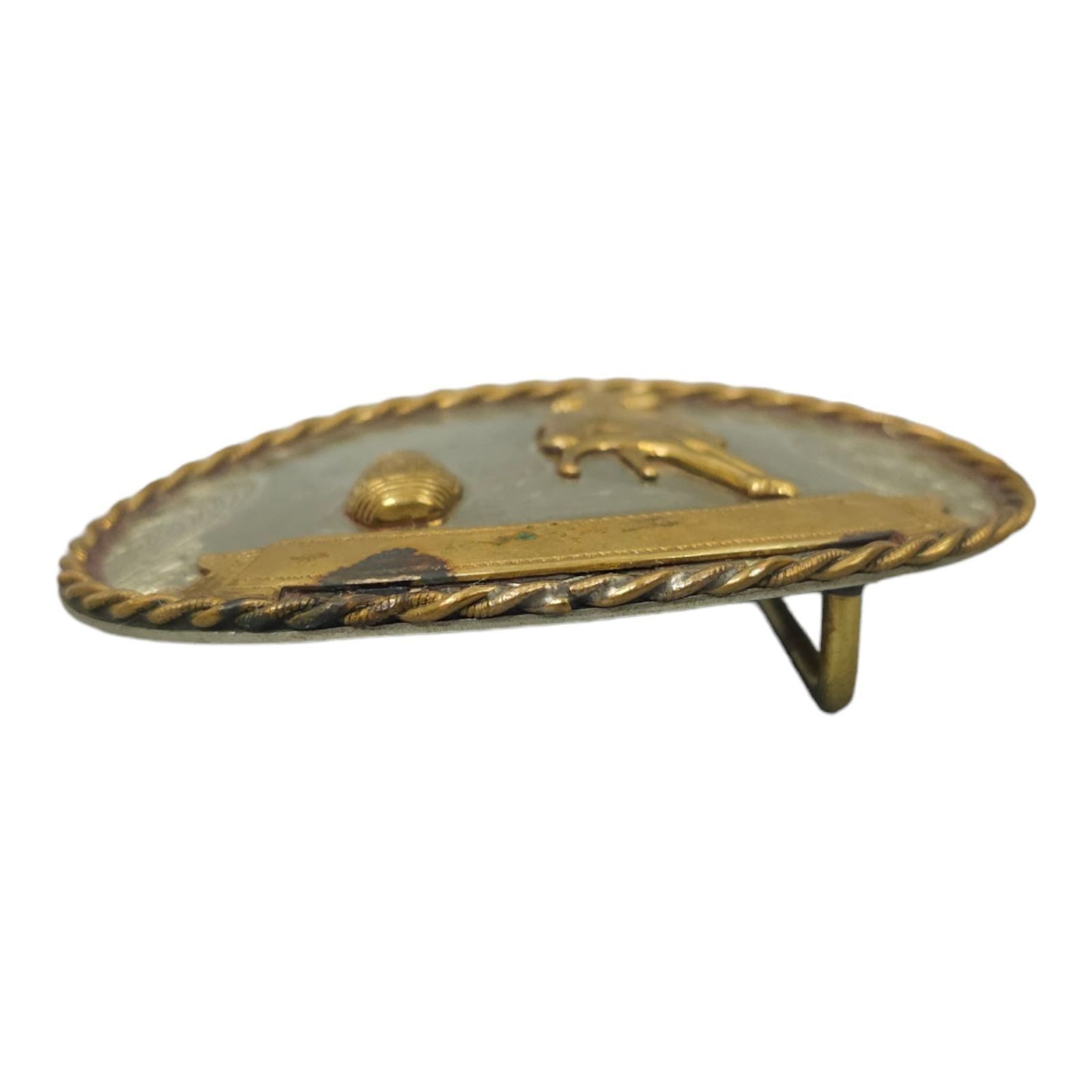 Other Western Barrel Racing Rodeo Vintage Cowboy Belt Buckle Size ONE SIZE - 4 Thumbnail