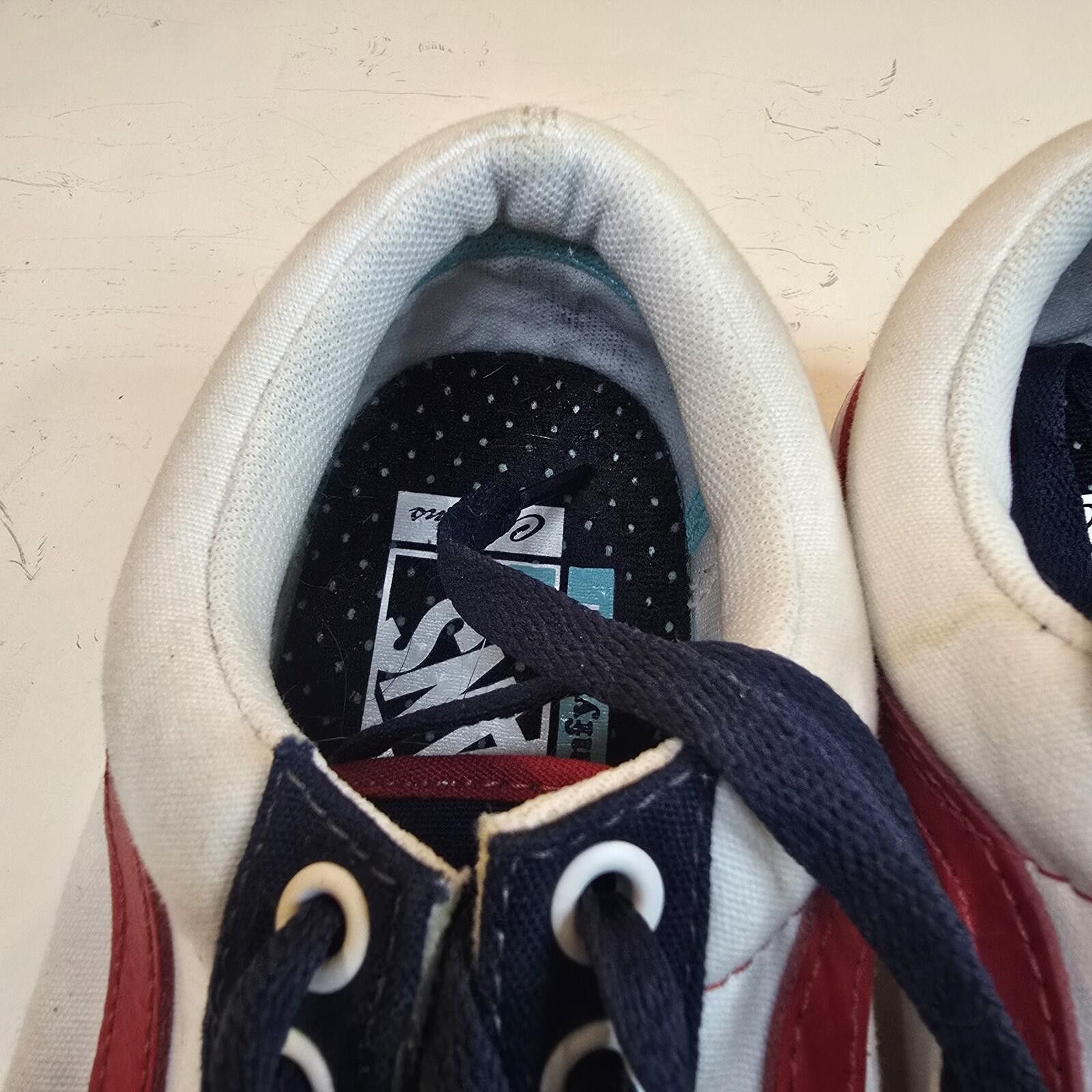 Vans Vans ComfyCush Men's 8 Red White Blue Athletic Sneakers Size US 8 / EU 41 - 5 Thumbnail