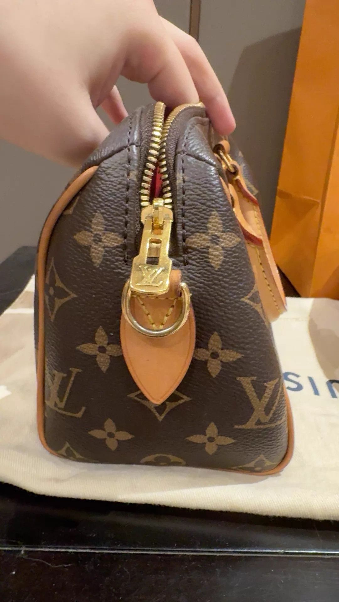 Louis Vuitton LV Speedy20 fixed strap clean full chip mint Size ONE SIZE - 8 Thumbnail