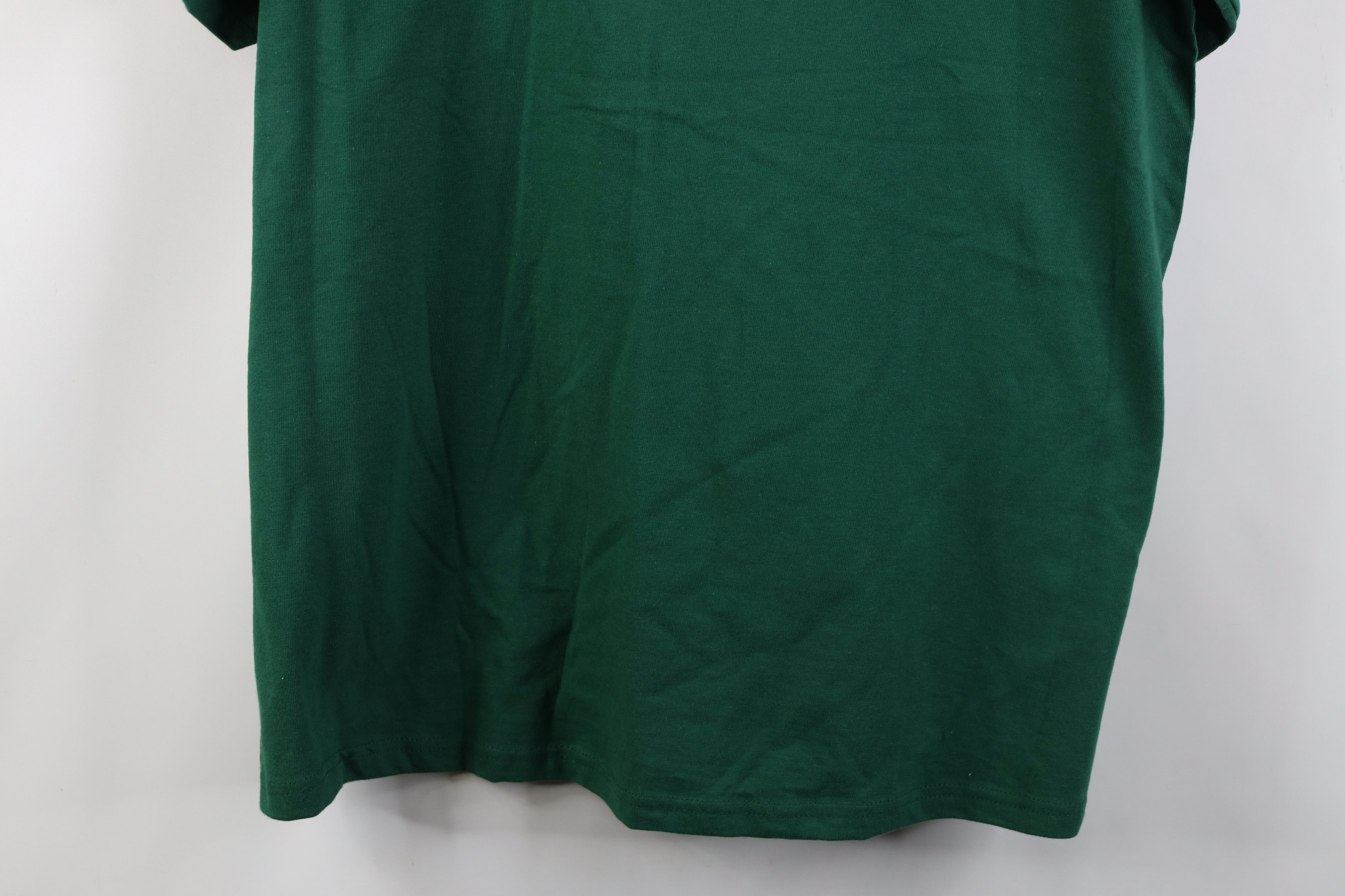 Hanes Deadstock Vintage Y2K Hanes Beefy T-Shirt Hunter Green Size US XL / EU 56 / 4 - 11 Thumbnail