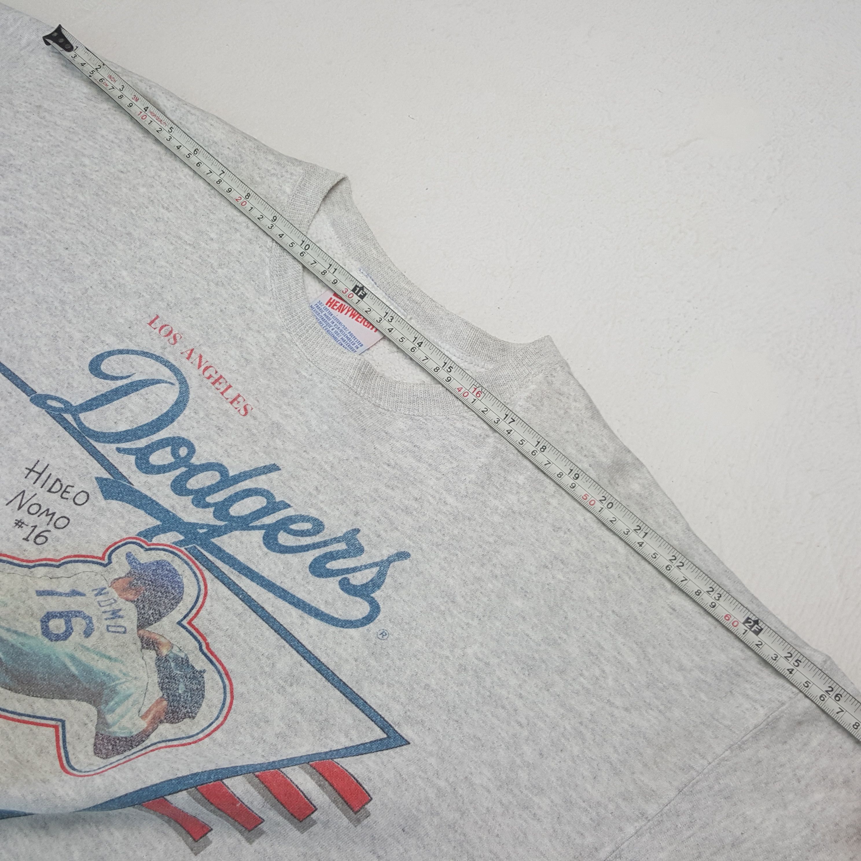 MLB Vintage Los Angeles Dodgers Basketball Sweatshirt C292N2 Size US L / EU 52-54 / 3 - 5 Thumbnail