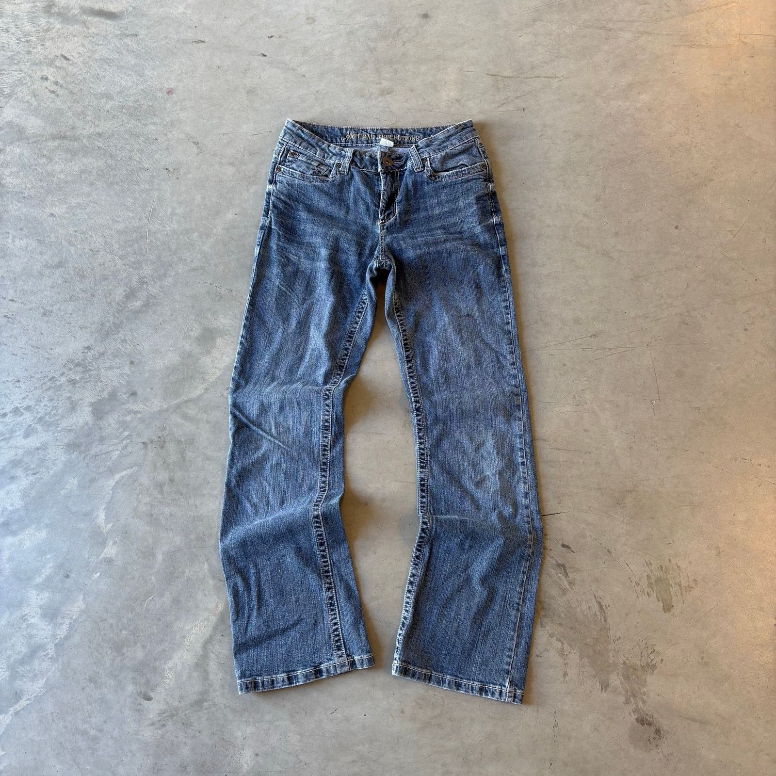 Vintage Vintage Y2K Faded Washed Bootcut Jeans Size US 26 / EU 42 - 1 Thumbnail